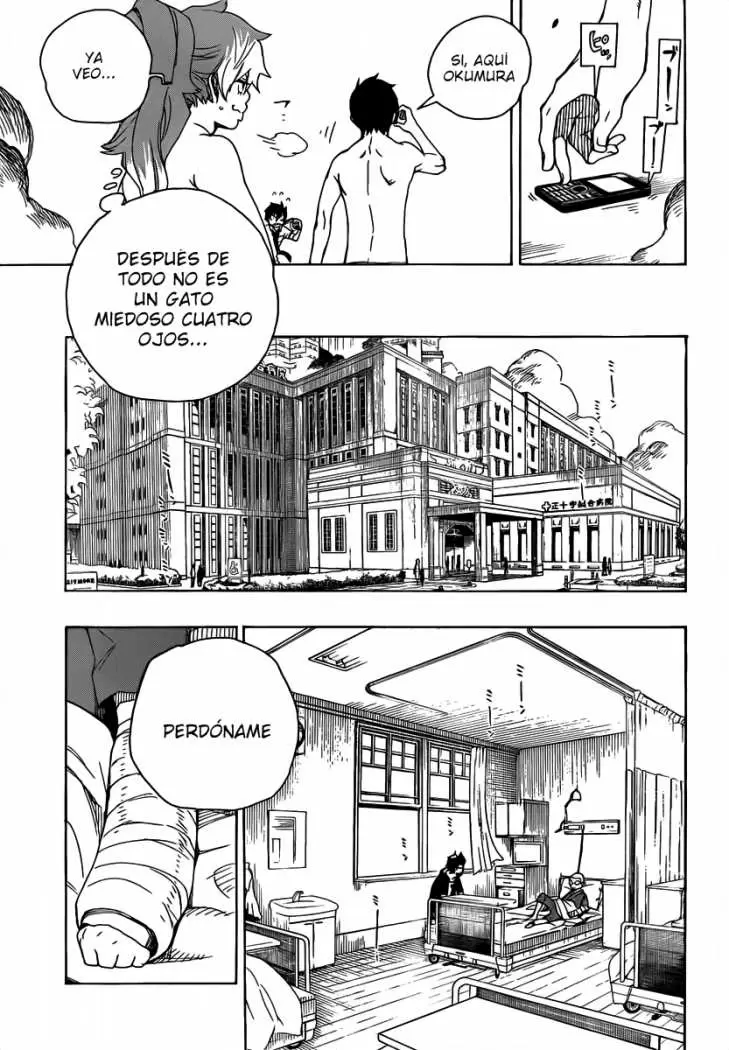 Ao no Exorcist capítulo 15, página 42