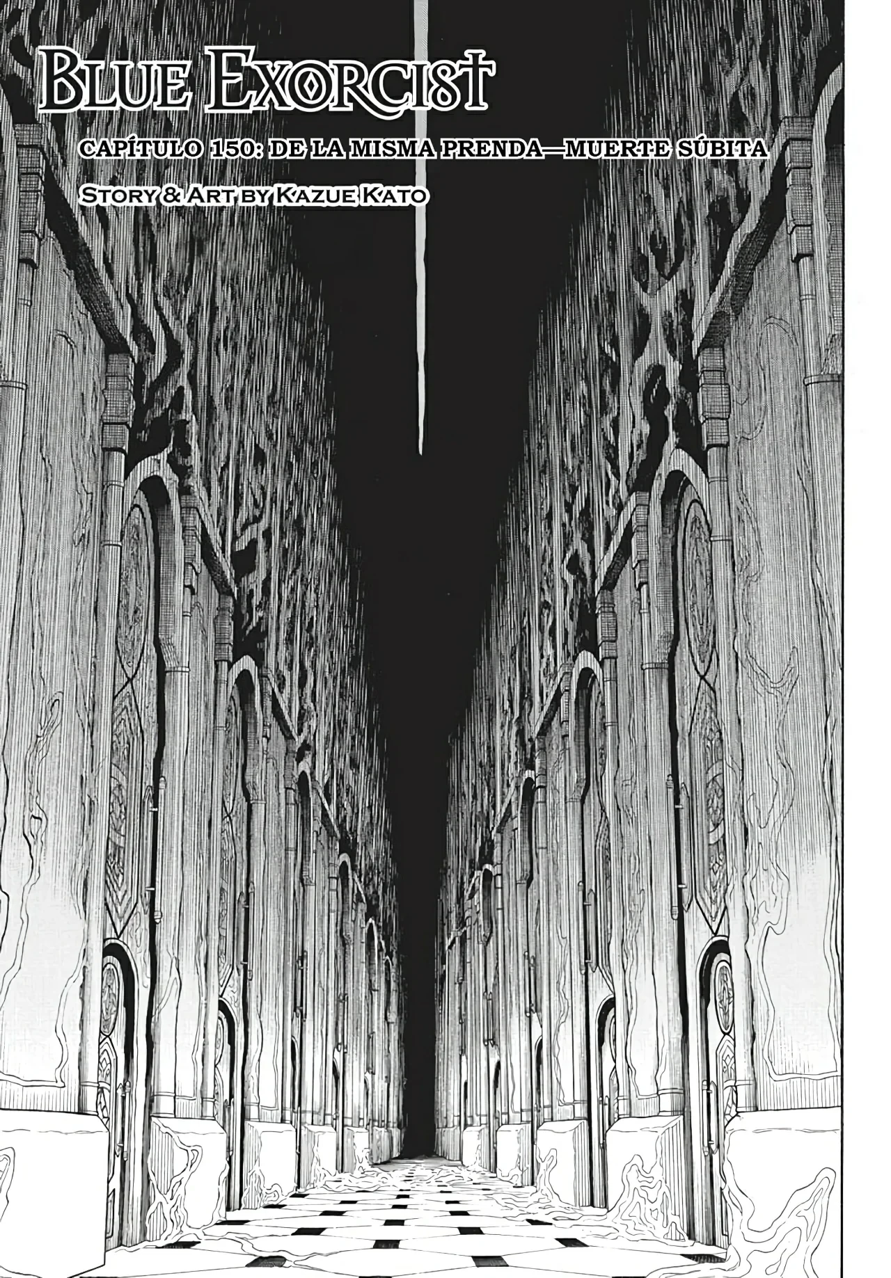 Ao no Exorcist capítulo 150, página 4
