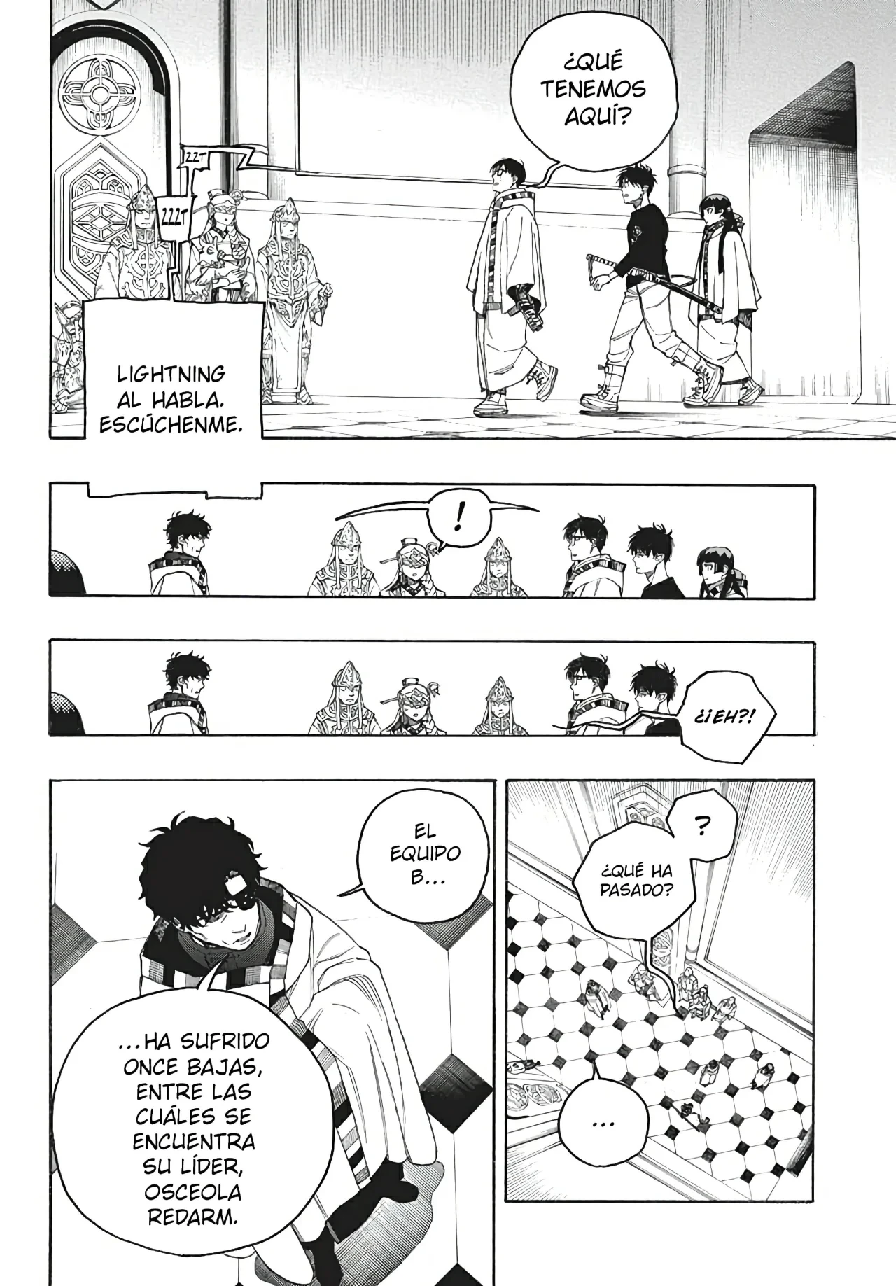 Ao no Exorcist capítulo 150, página 5