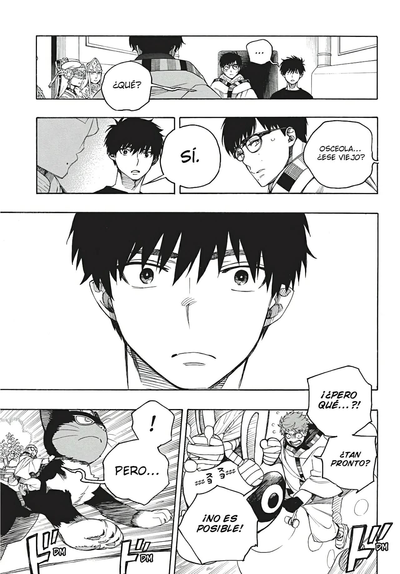 Ao no Exorcist capítulo 150, página 6