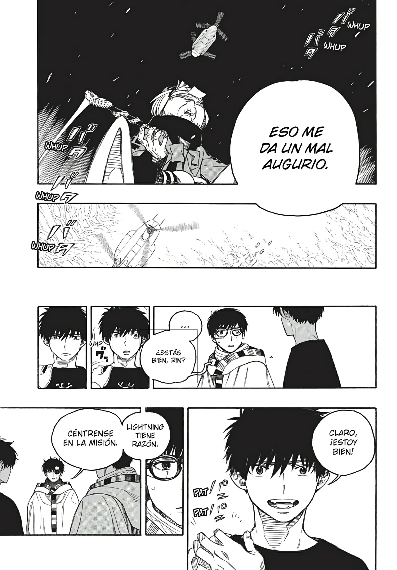 Ao no Exorcist capítulo 150, página 8