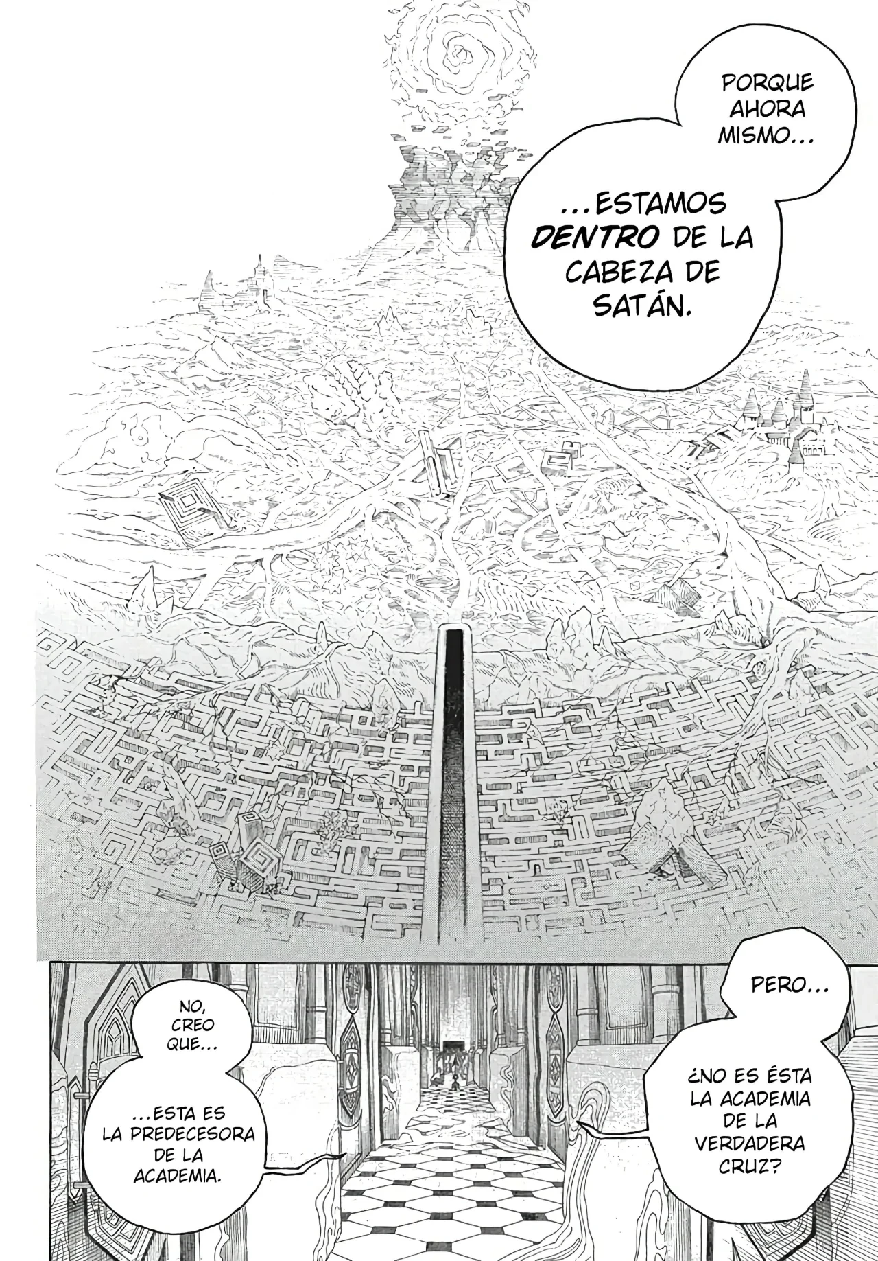 Ao no Exorcist capítulo 150, página 9