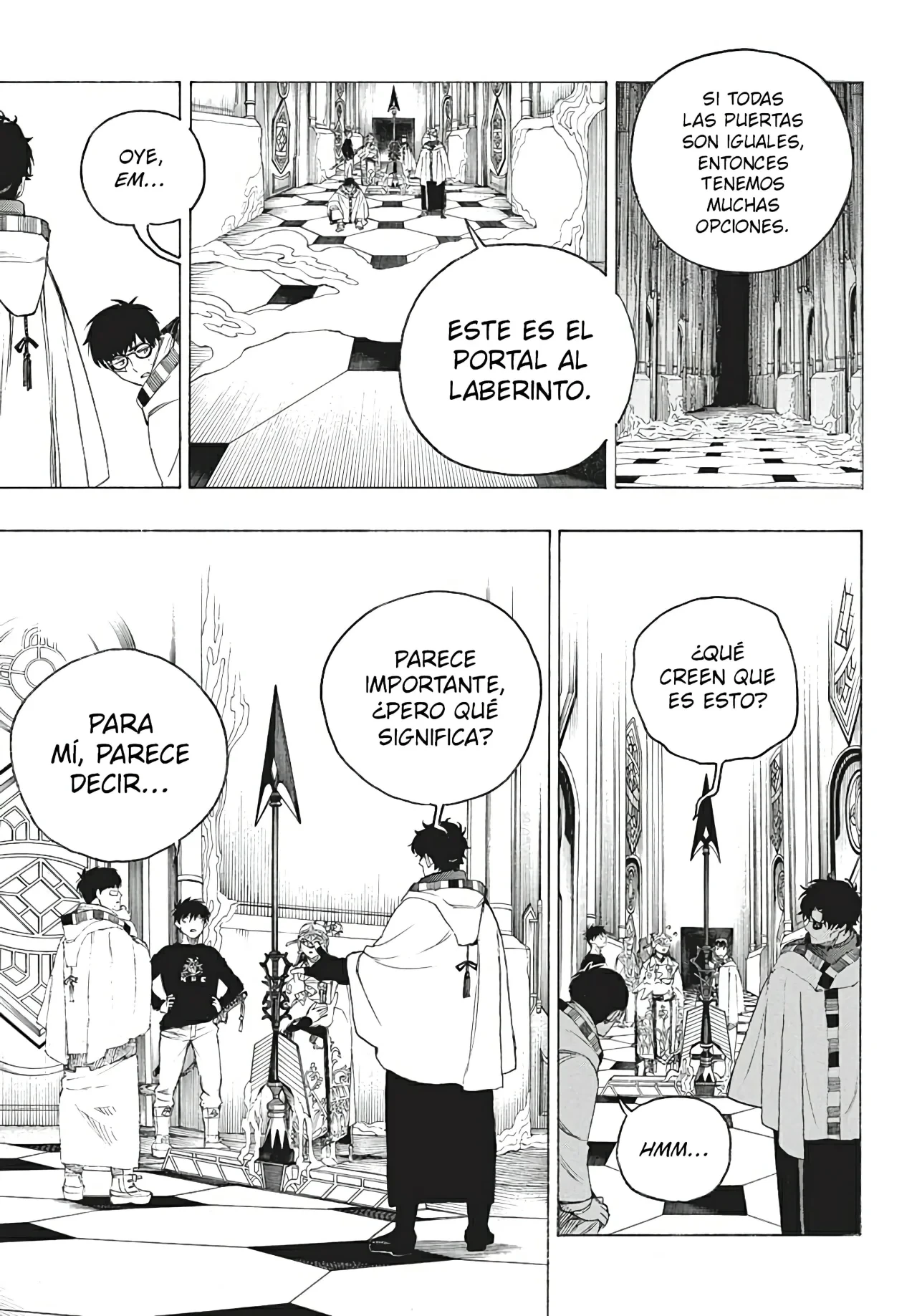 Ao no Exorcist capítulo 150, página 12