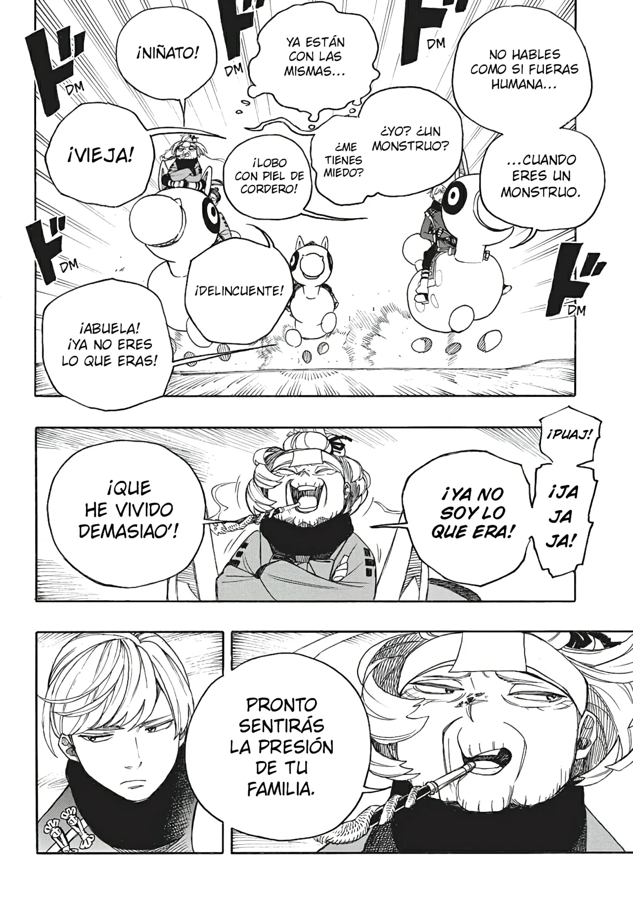 Ao no Exorcist capítulo 150, página 17