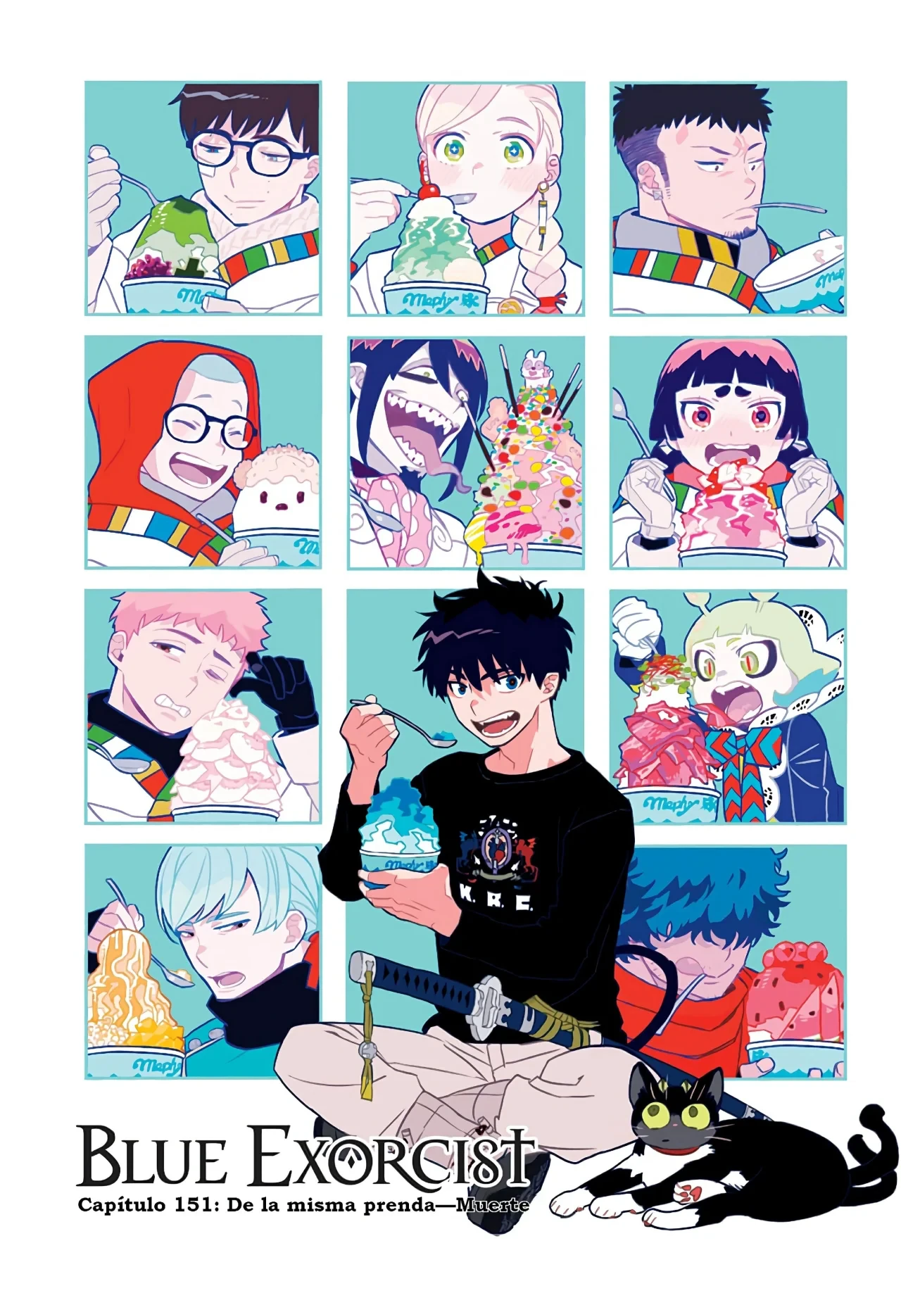 Ao no Exorcist capítulo 151, página 4