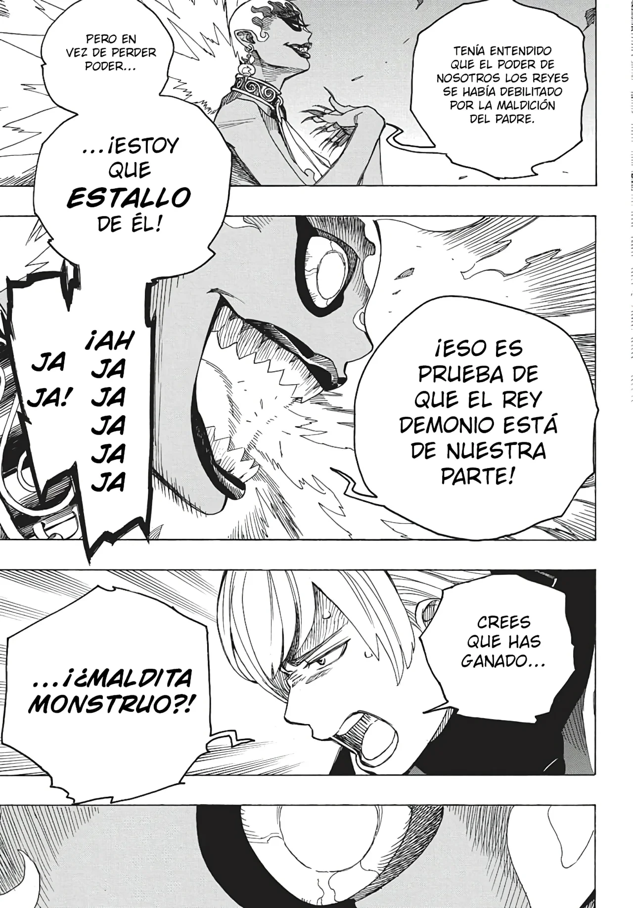Ao no Exorcist capítulo 151, página 8