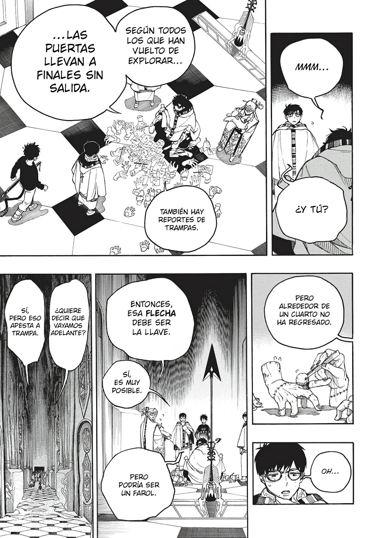 Ao no Exorcist capítulo 151, página 12