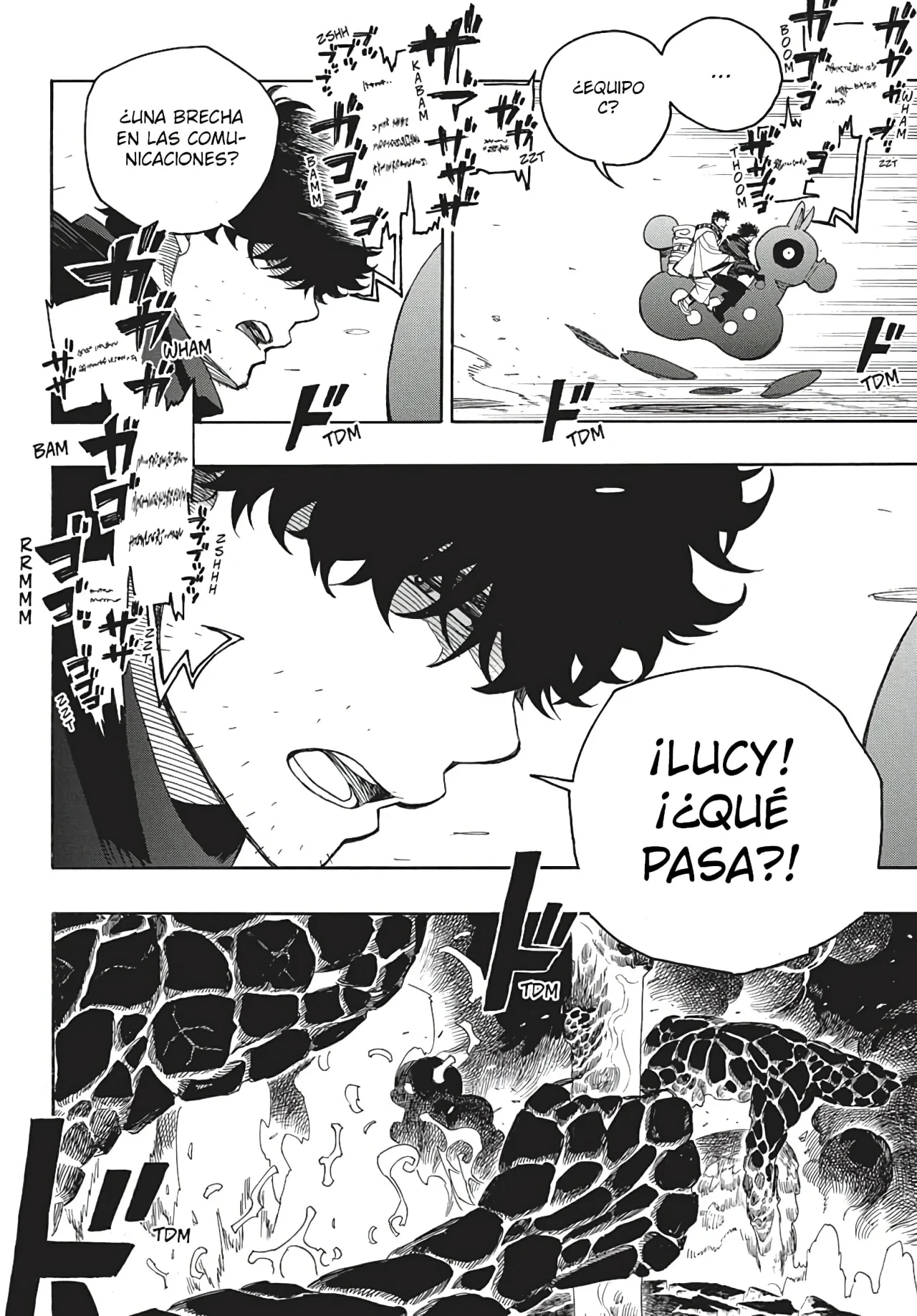 Ao no Exorcist capítulo 152, página 7