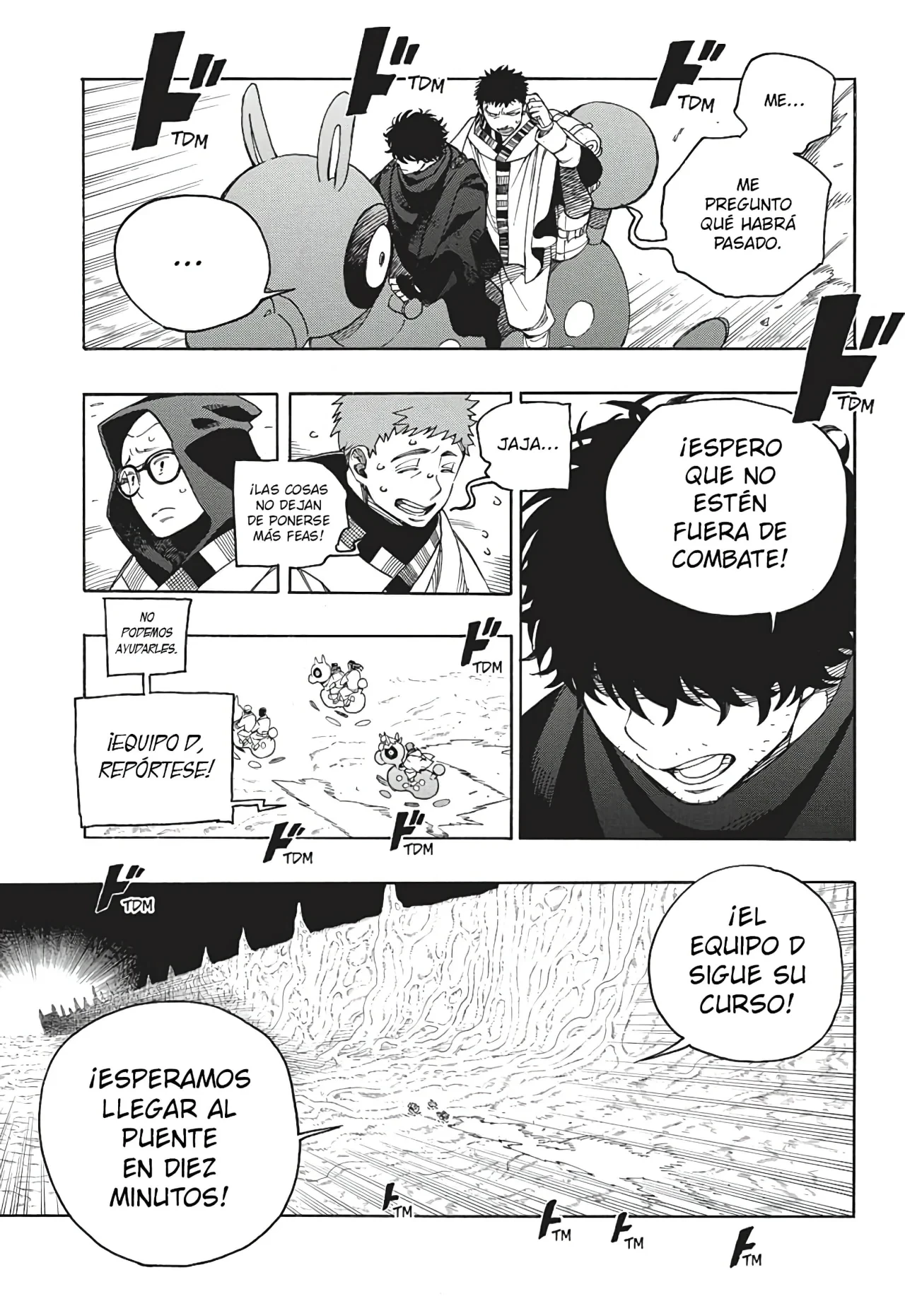 Ao no Exorcist capítulo 152, página 8