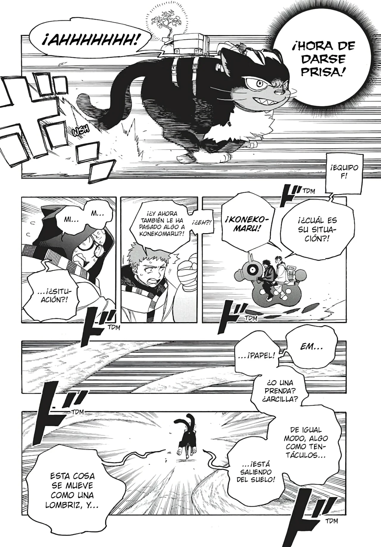 Ao no Exorcist capítulo 152, página 11