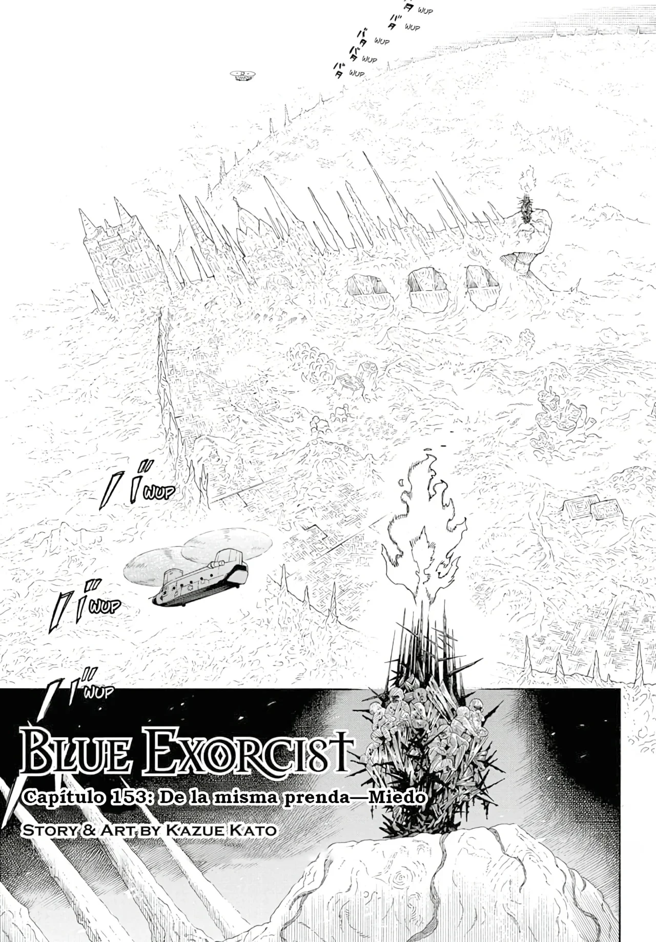 Ao no Exorcist capítulo 153, página 4