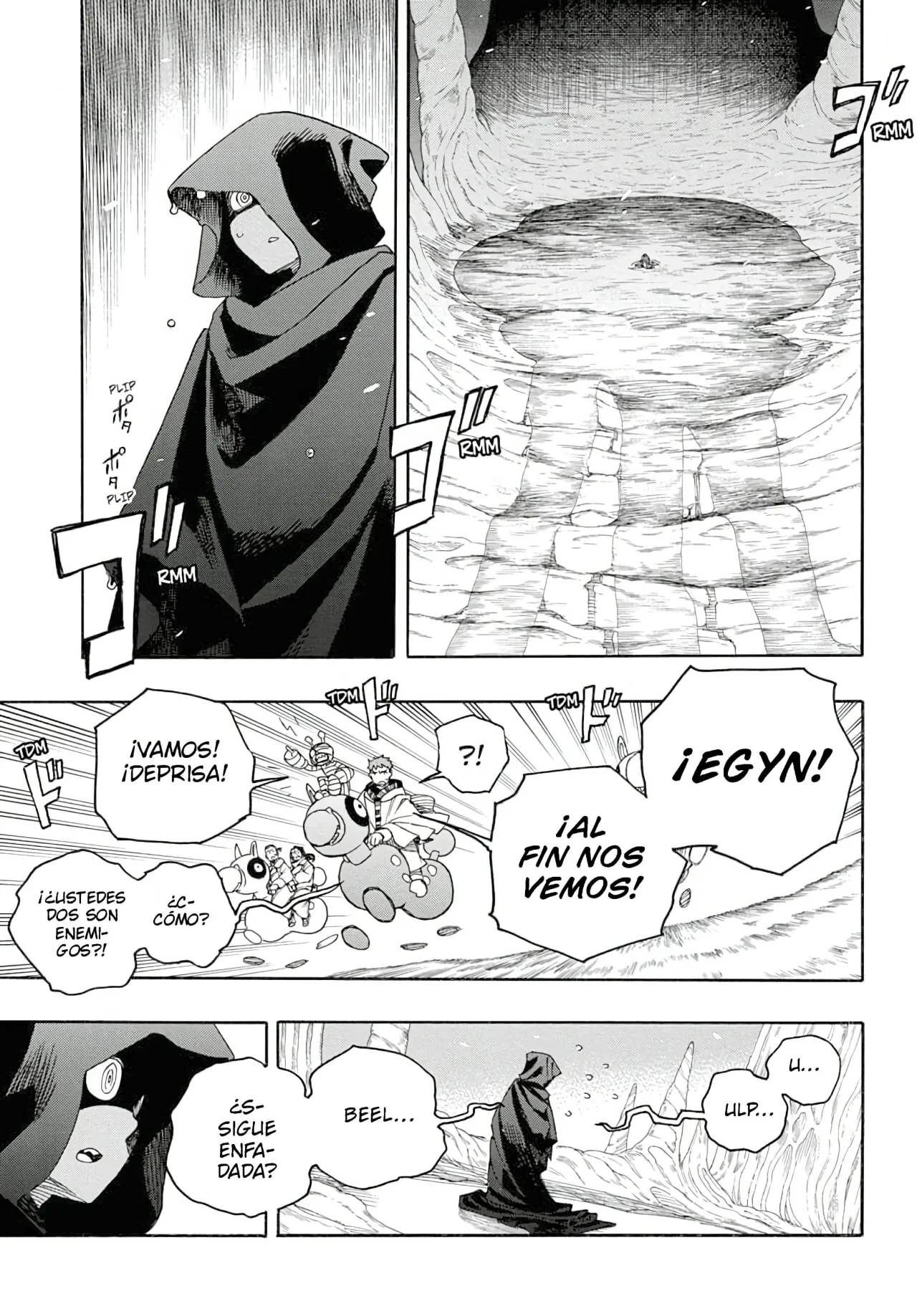 Ao no Exorcist capítulo 153, página 6