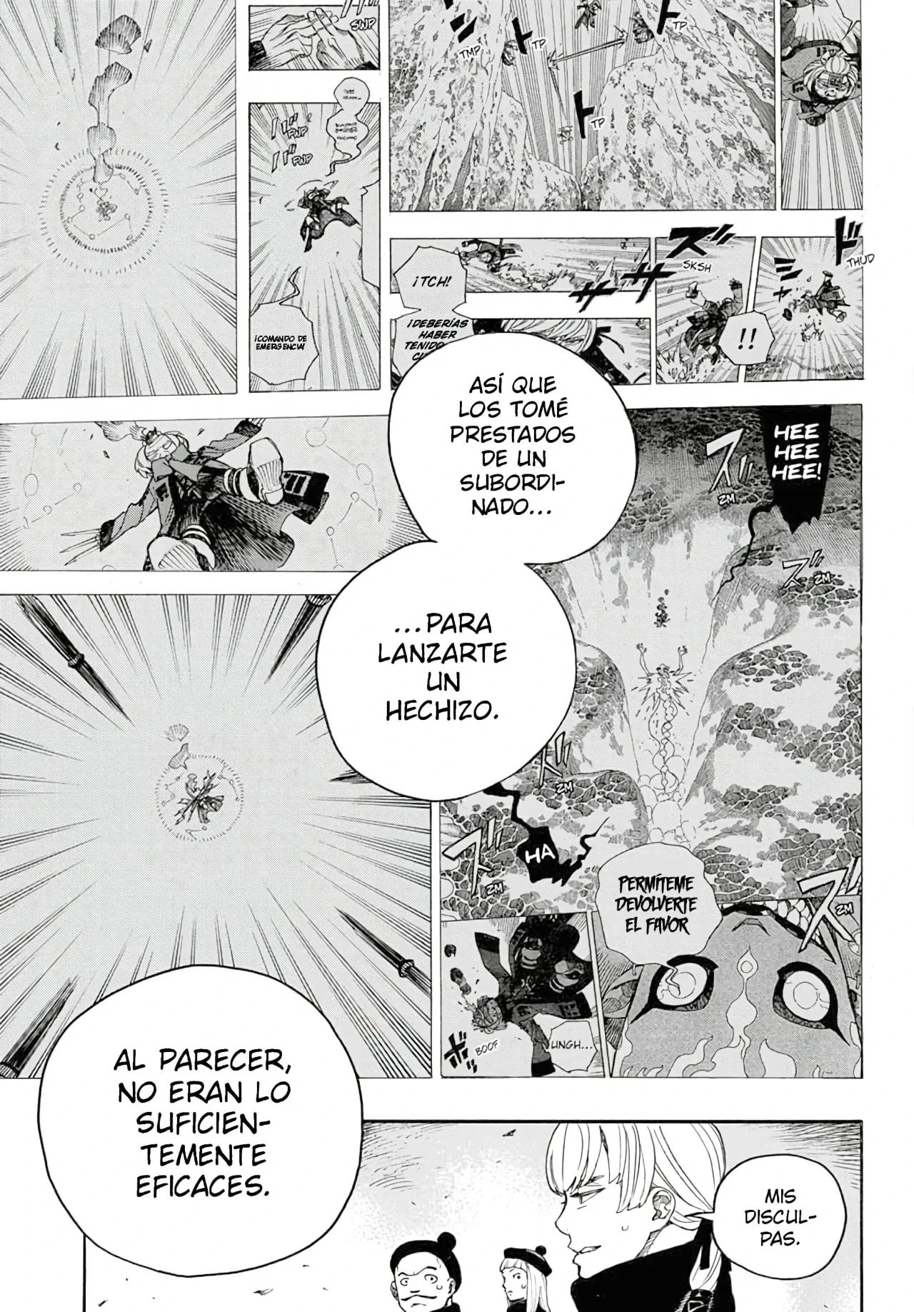 Ao no Exorcist capítulo 153, página 20