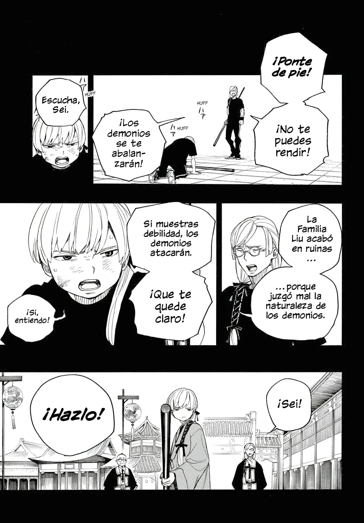 Ao no Exorcist capítulo 153, página 35