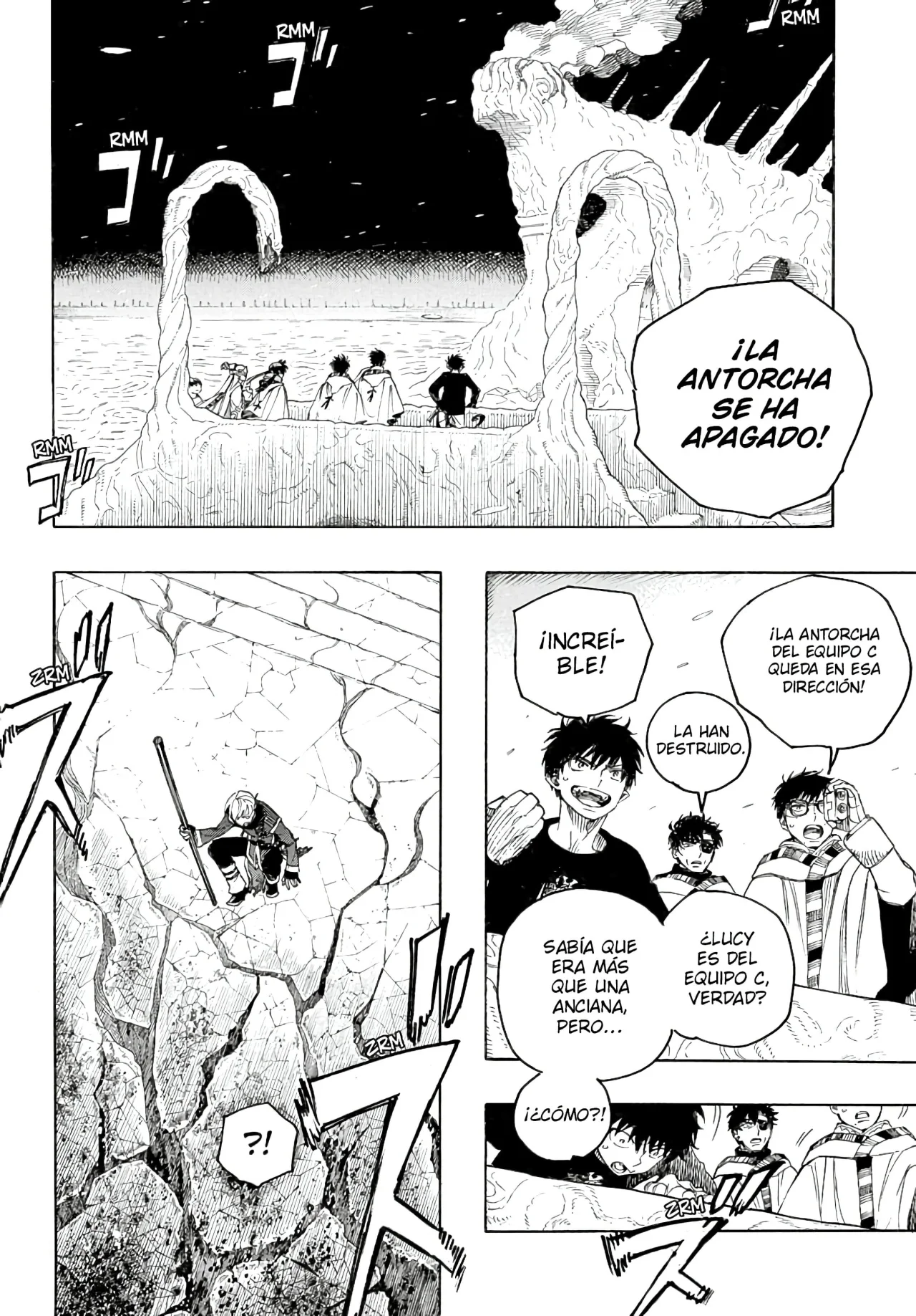 Ao no Exorcist capítulo 154, página 7