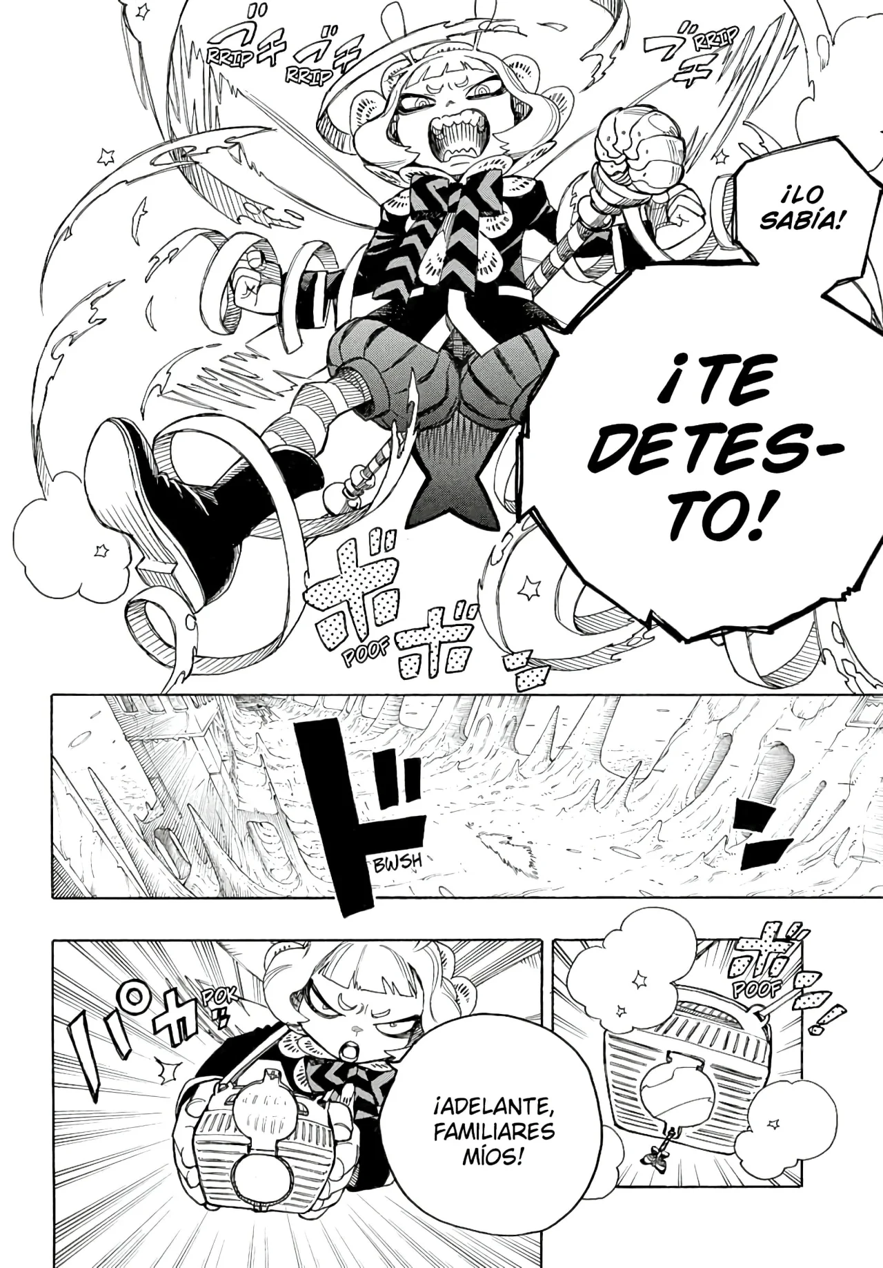 Ao no Exorcist capítulo 154, página 28