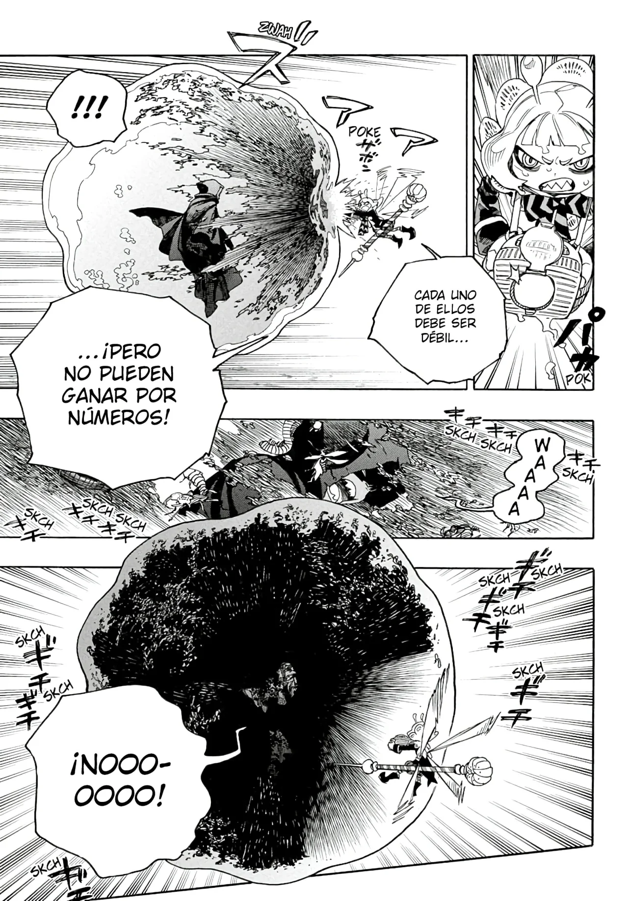 Ao no Exorcist capítulo 154, página 35