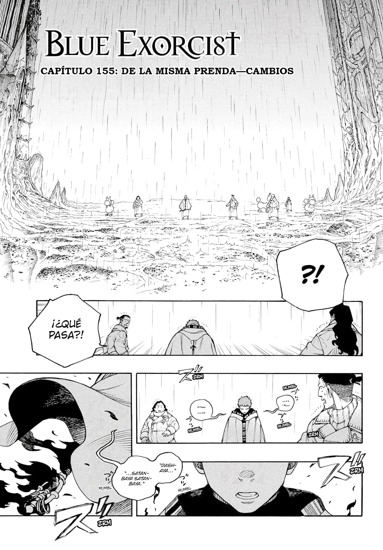 Ao no Exorcist capítulo 155, página 4