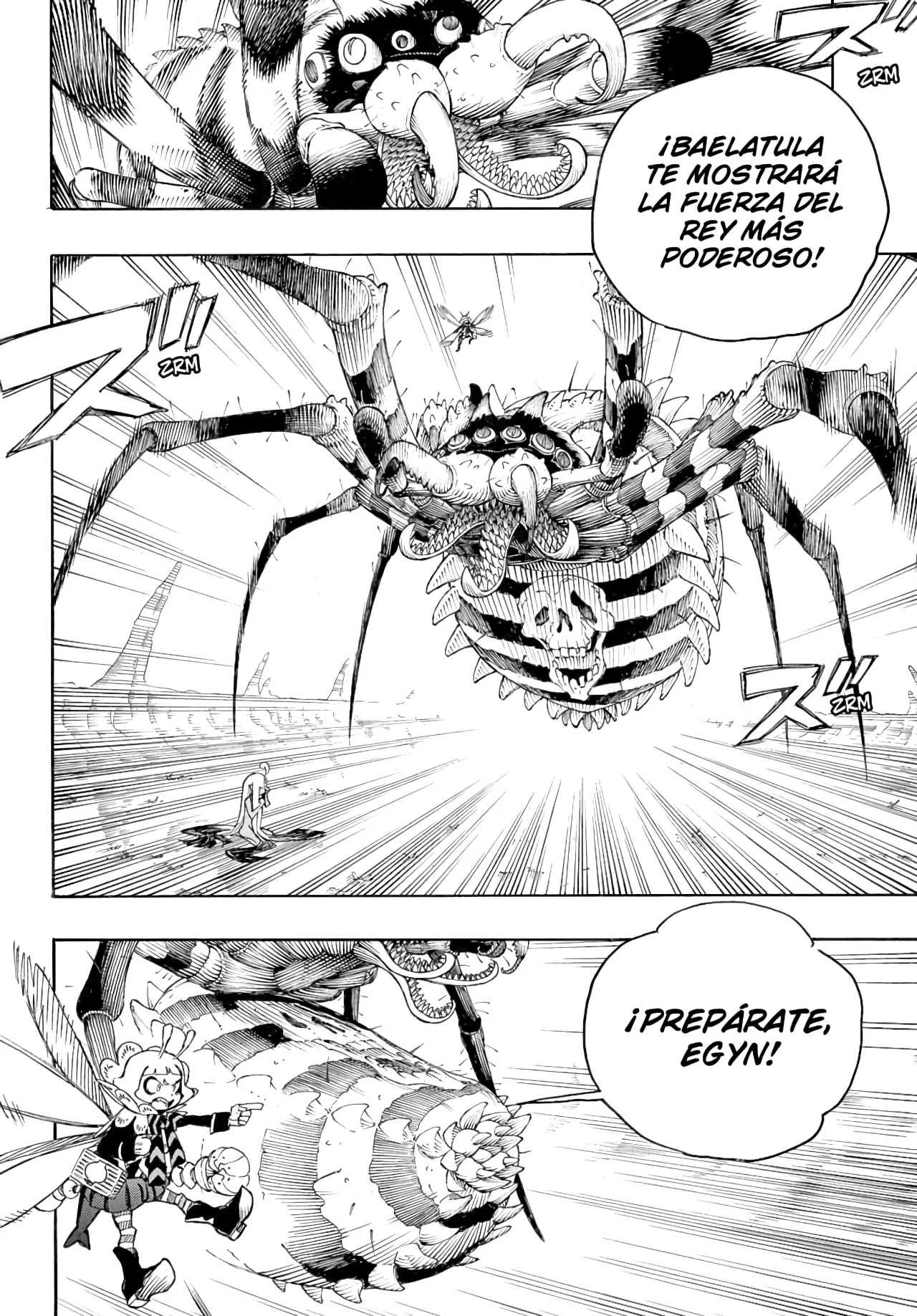 Ao no Exorcist capítulo 155, página 7