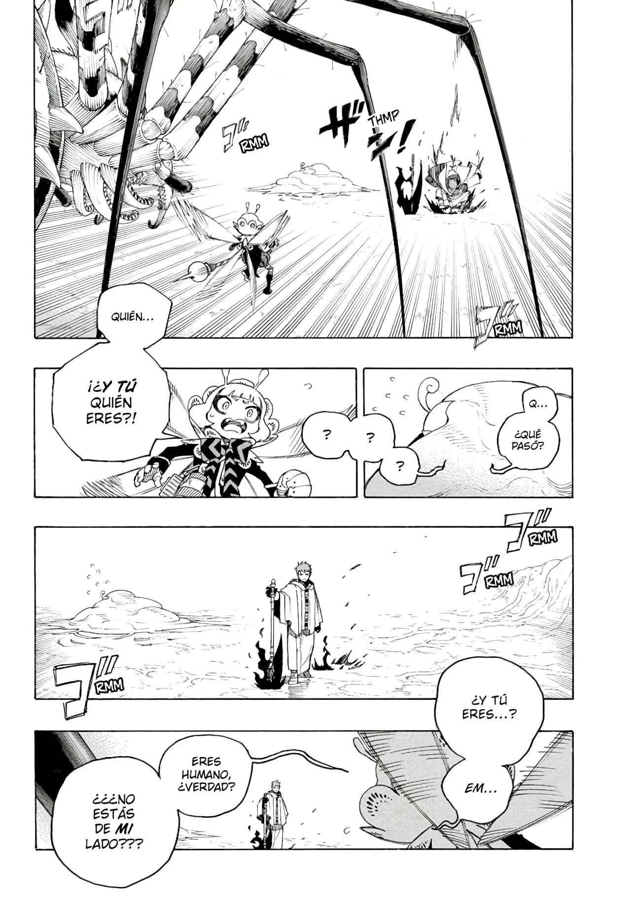 Ao no Exorcist capítulo 155, página 9