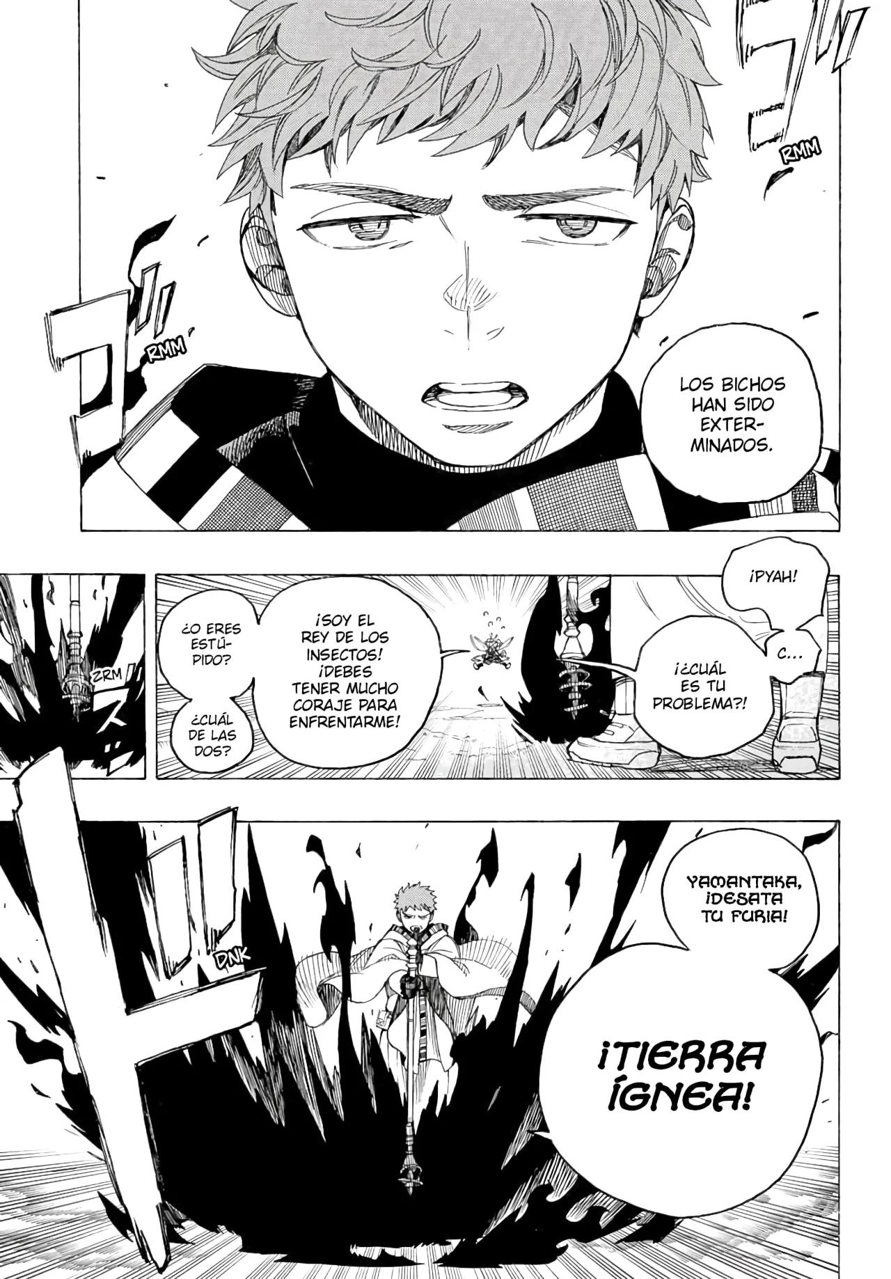 Ao no Exorcist capítulo 155, página 10