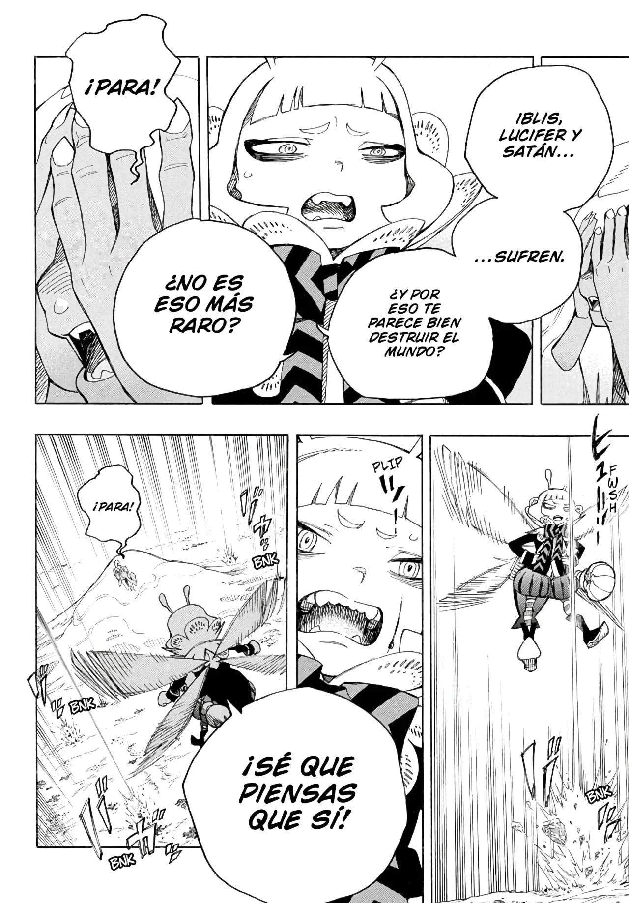 Ao no Exorcist capítulo 155, página 21