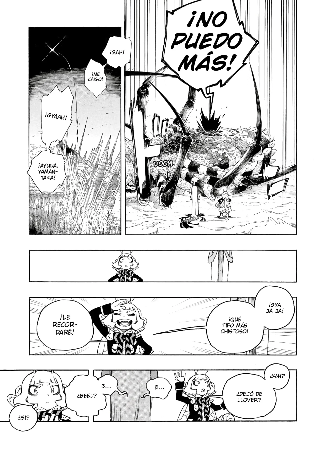 Ao no Exorcist capítulo 155, página 28