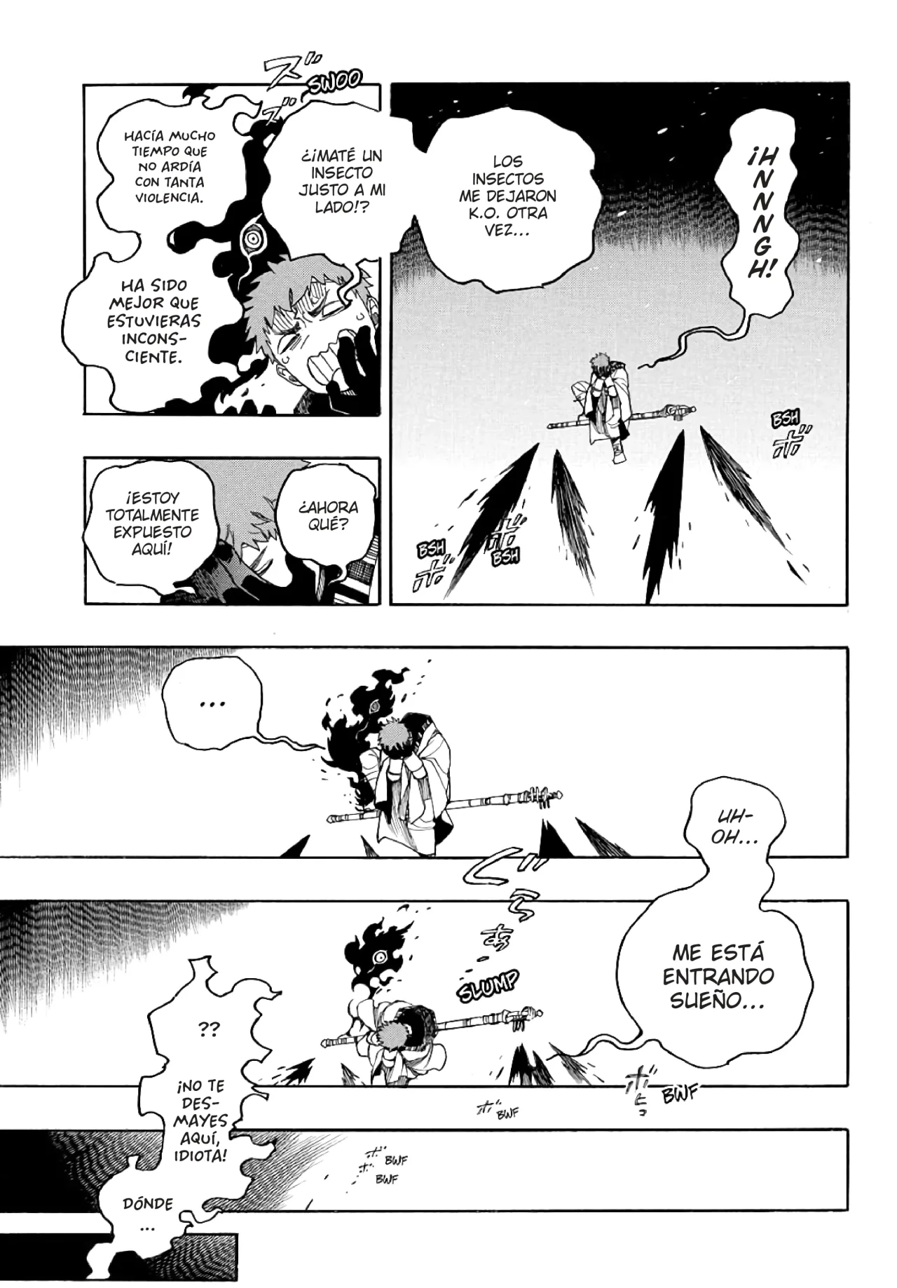 Ao no Exorcist capítulo 156, página 6