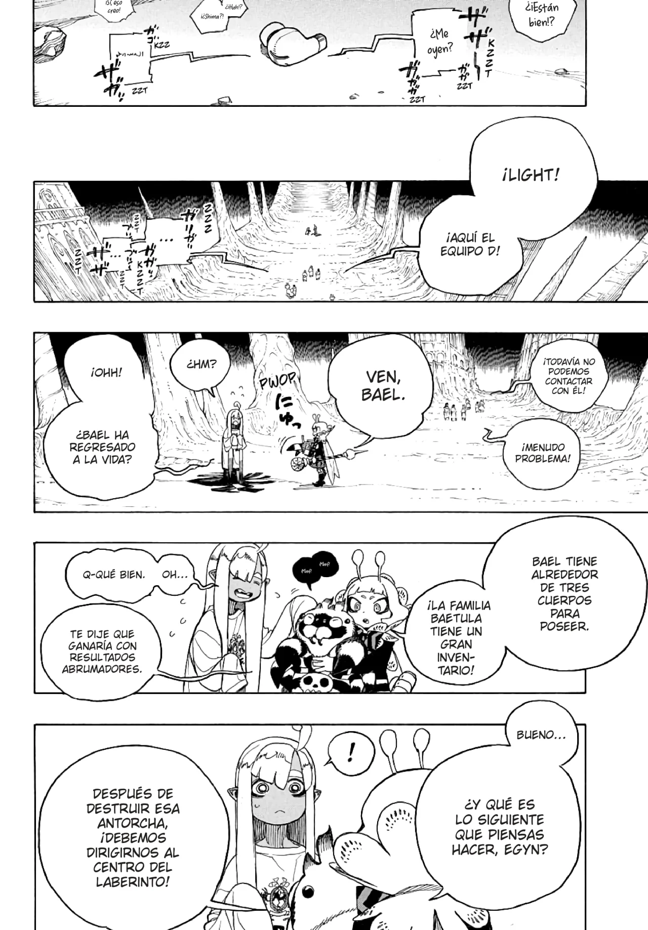 Ao no Exorcist capítulo 156, página 9