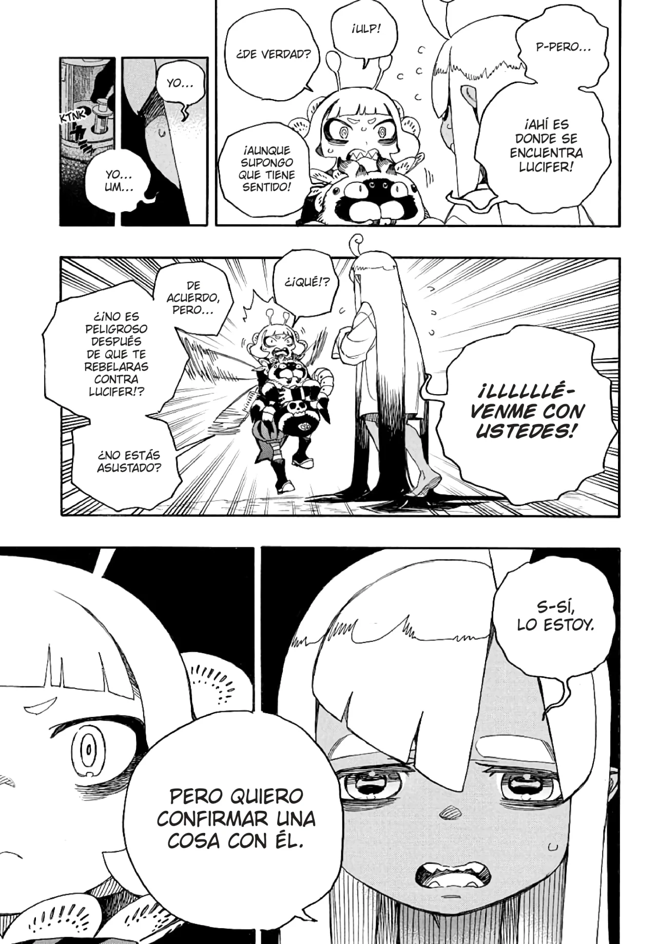 Ao no Exorcist capítulo 156, página 10