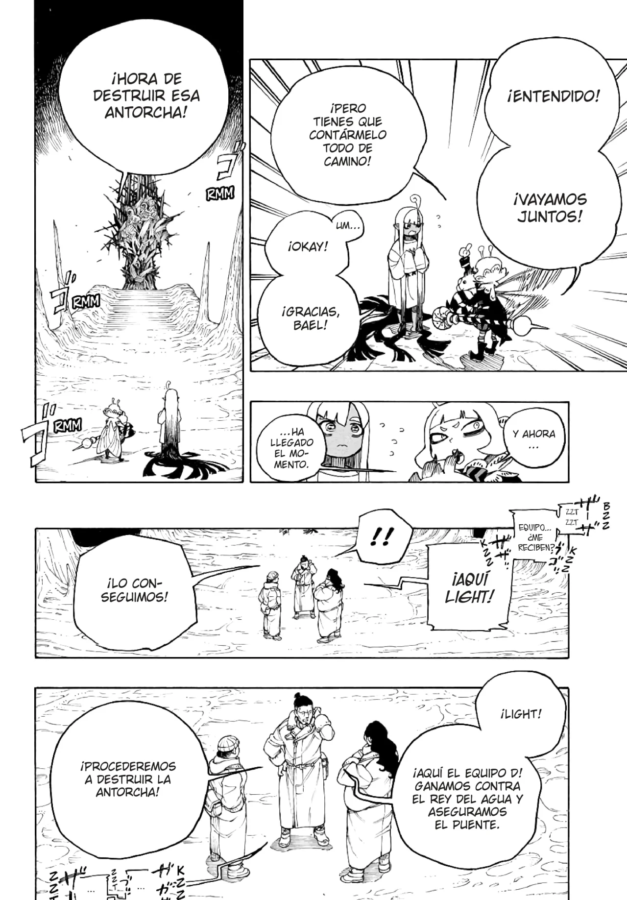 Ao no Exorcist capítulo 156, página 11