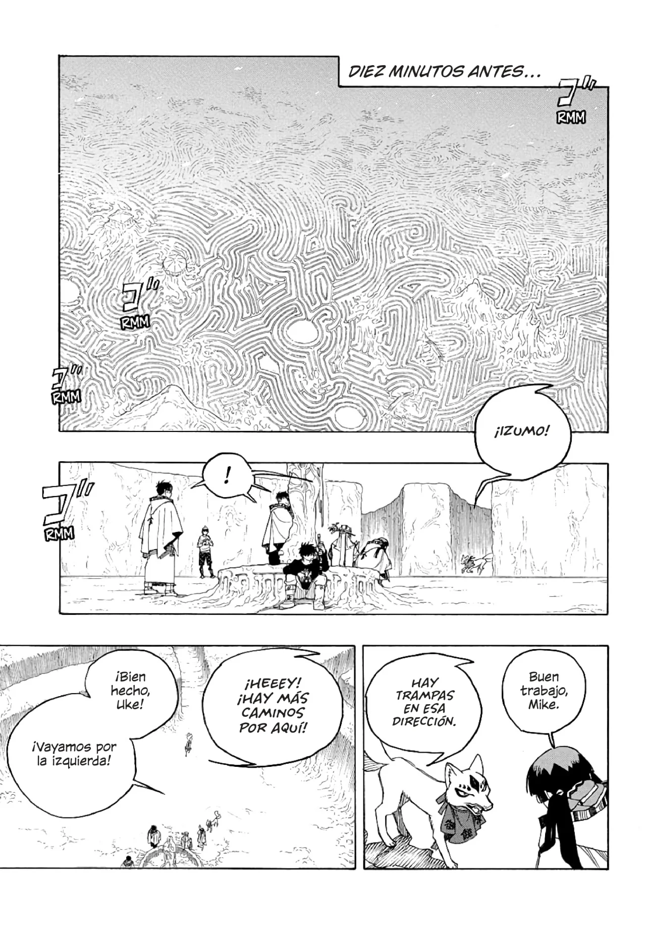Ao no Exorcist capítulo 156, página 14