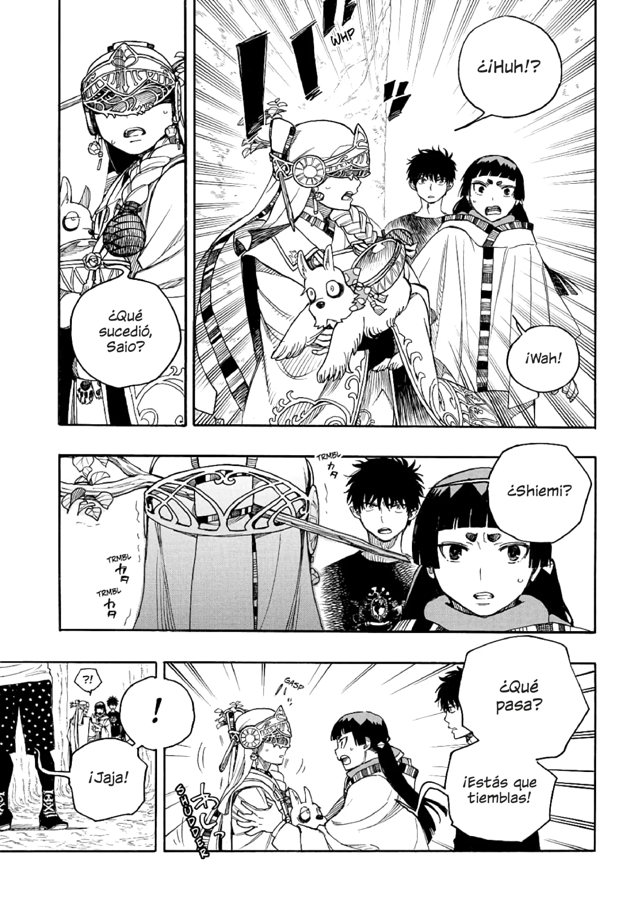 Ao no Exorcist capítulo 156, página 16