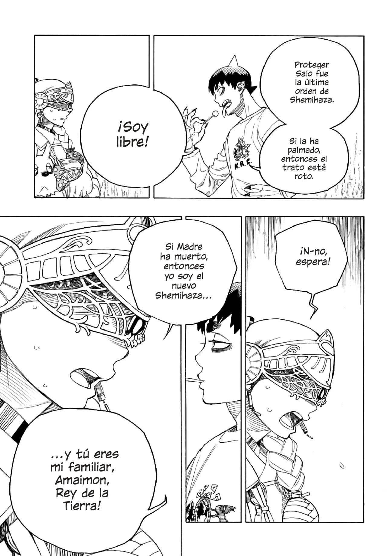 Ao no Exorcist capítulo 156, página 18