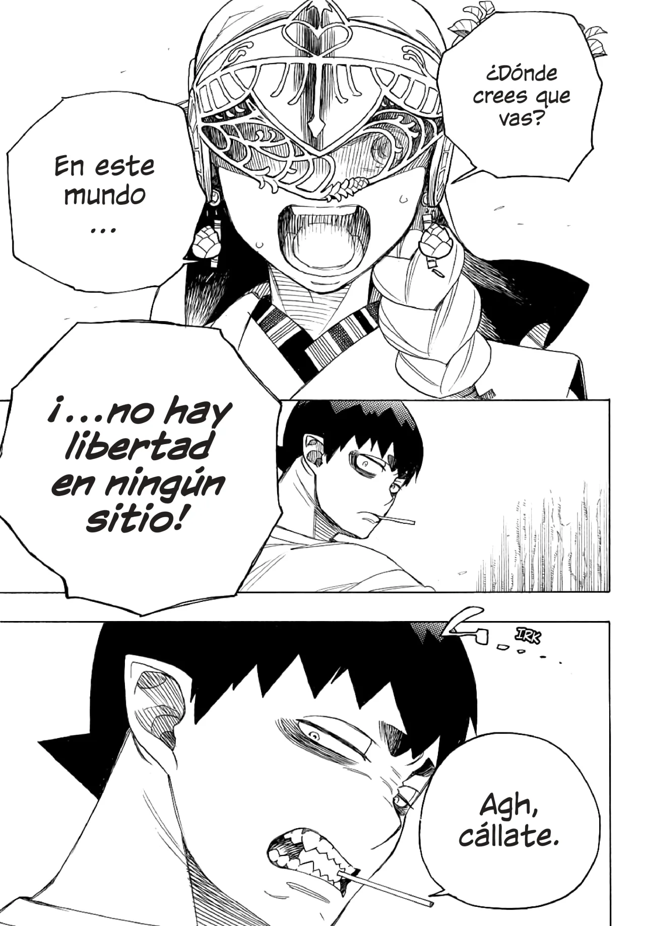 Ao no Exorcist capítulo 156, página 20