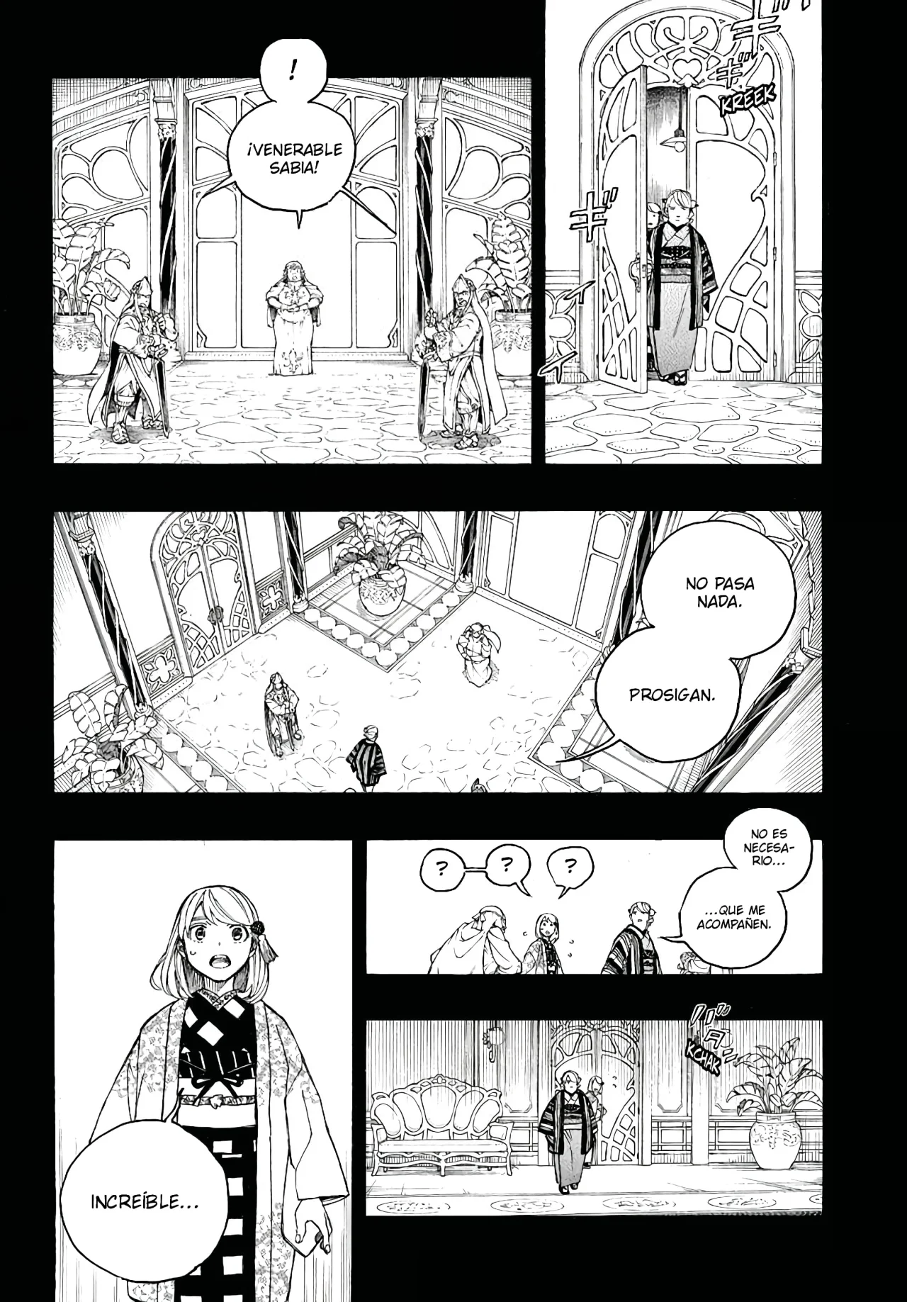 Ao no Exorcist capítulo 157, página 5