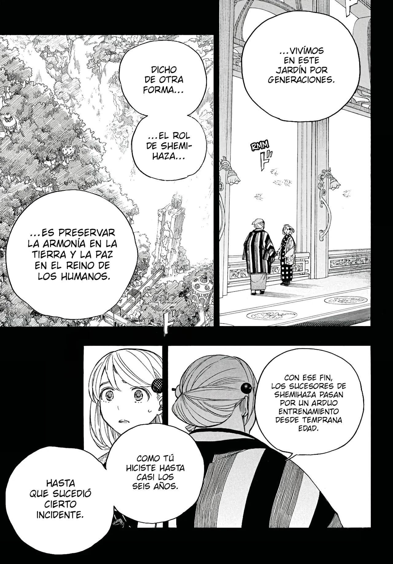 Ao no Exorcist capítulo 157, página 8