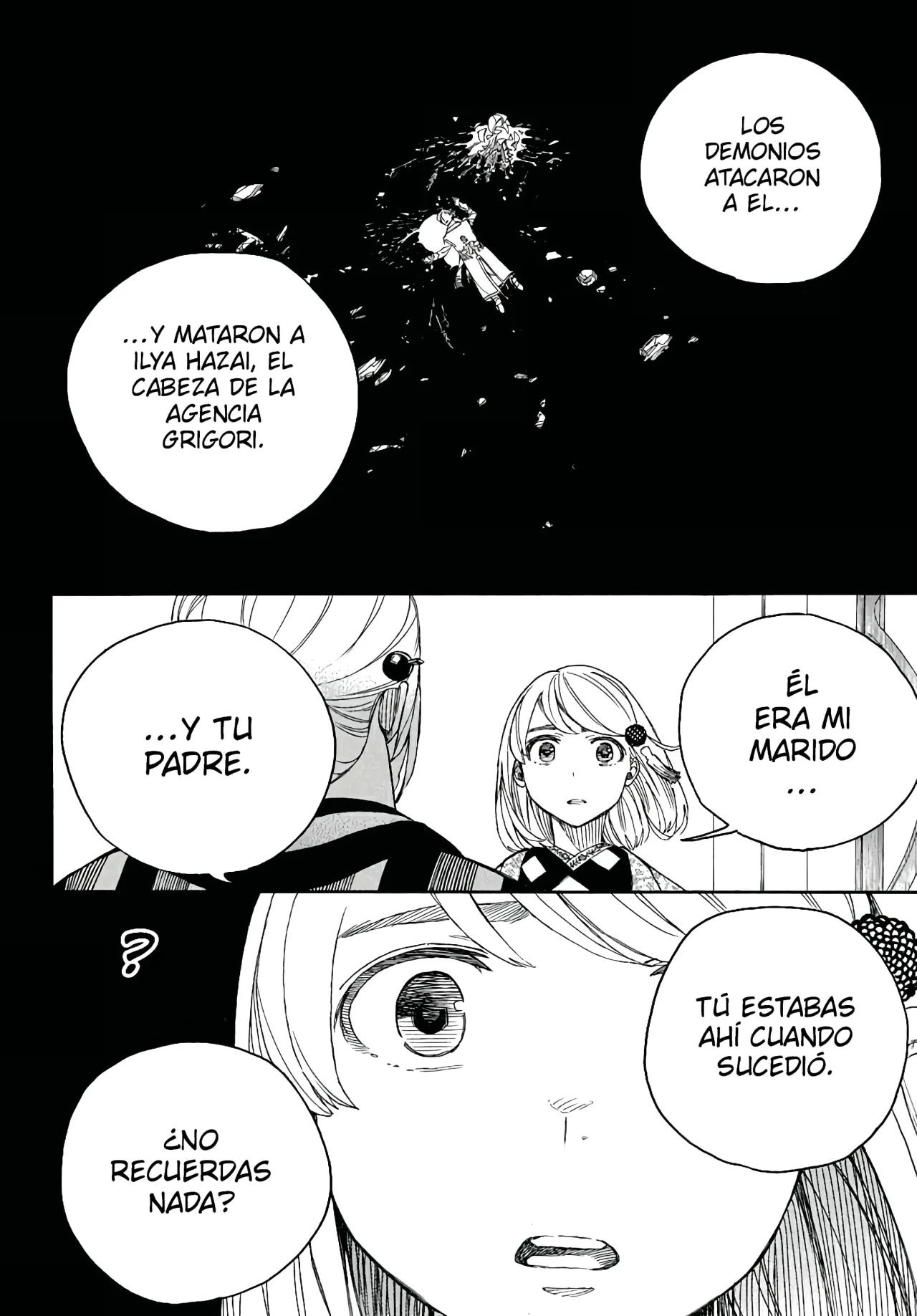 Ao no Exorcist capítulo 157, página 9