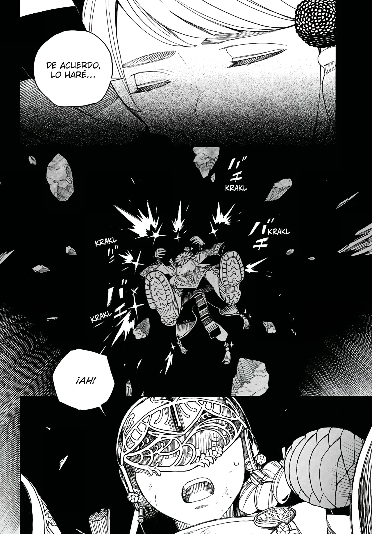 Ao no Exorcist capítulo 157, página 17