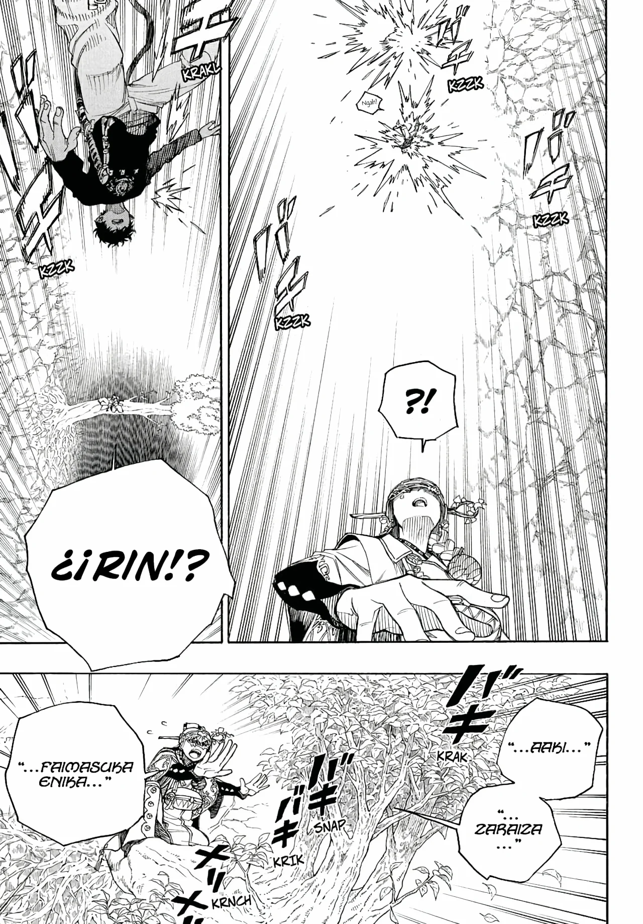 Ao no Exorcist capítulo 157, página 20