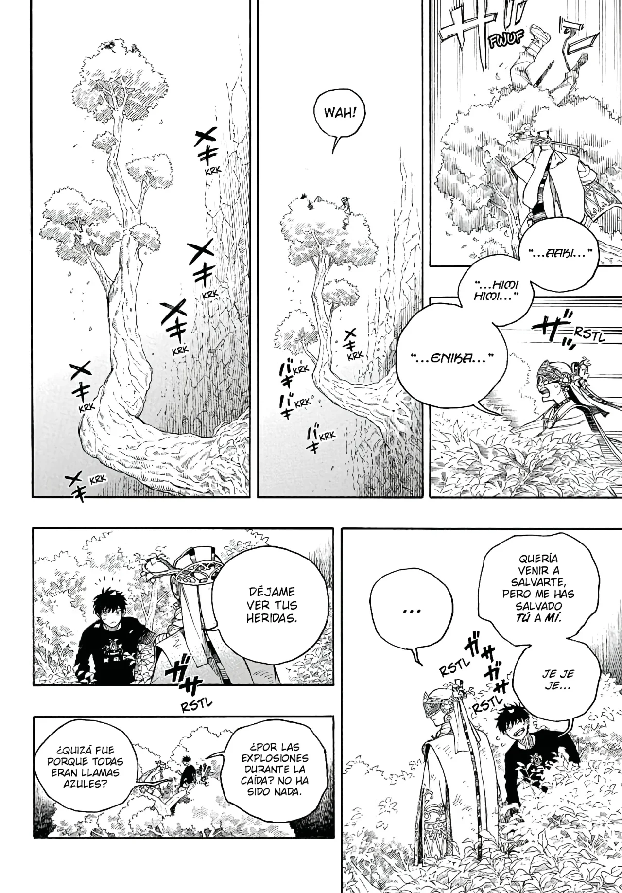 Ao no Exorcist capítulo 157, página 21