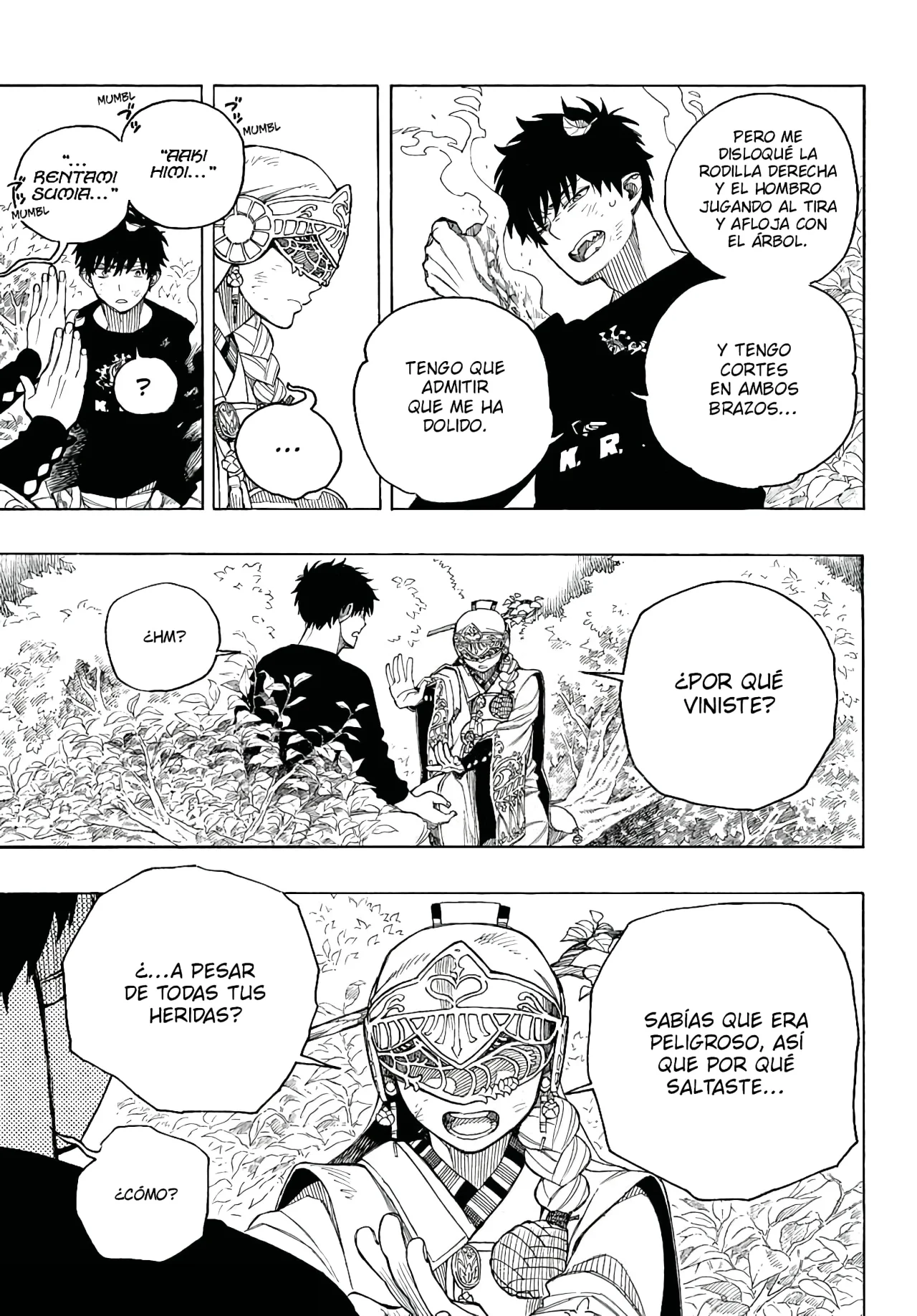 Ao no Exorcist capítulo 157, página 22
