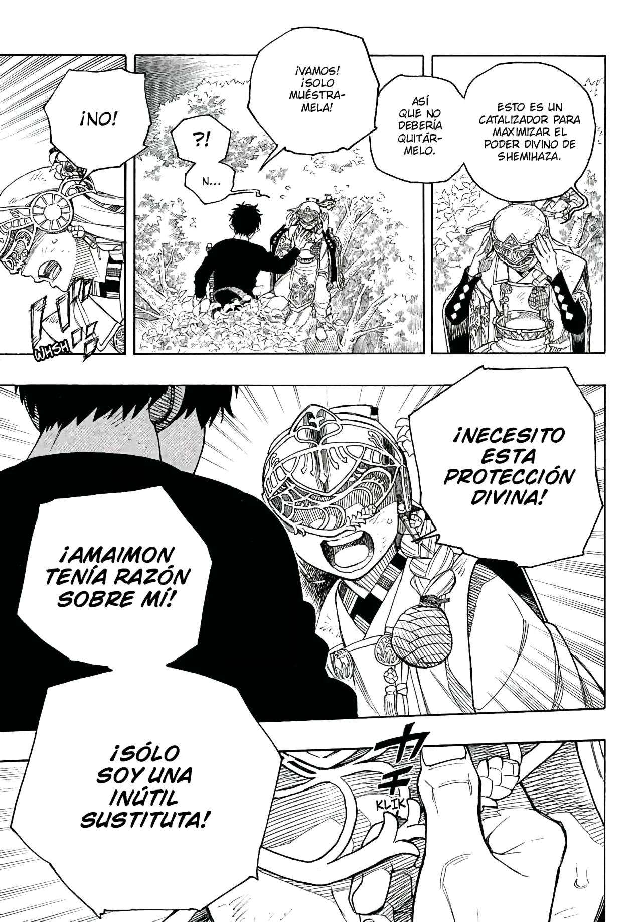 Ao no Exorcist capítulo 157, página 28