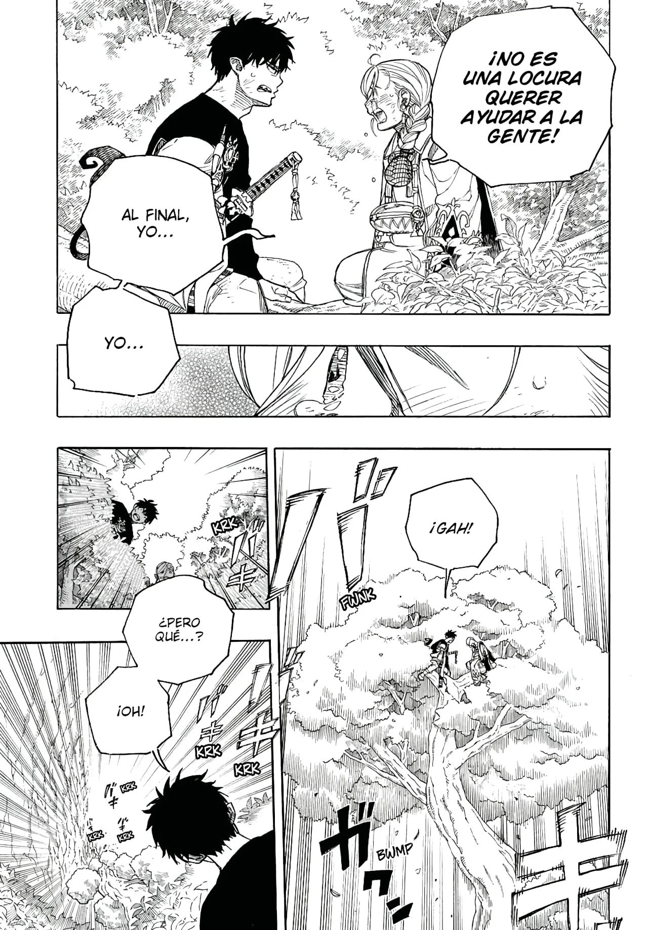 Ao no Exorcist capítulo 157, página 32