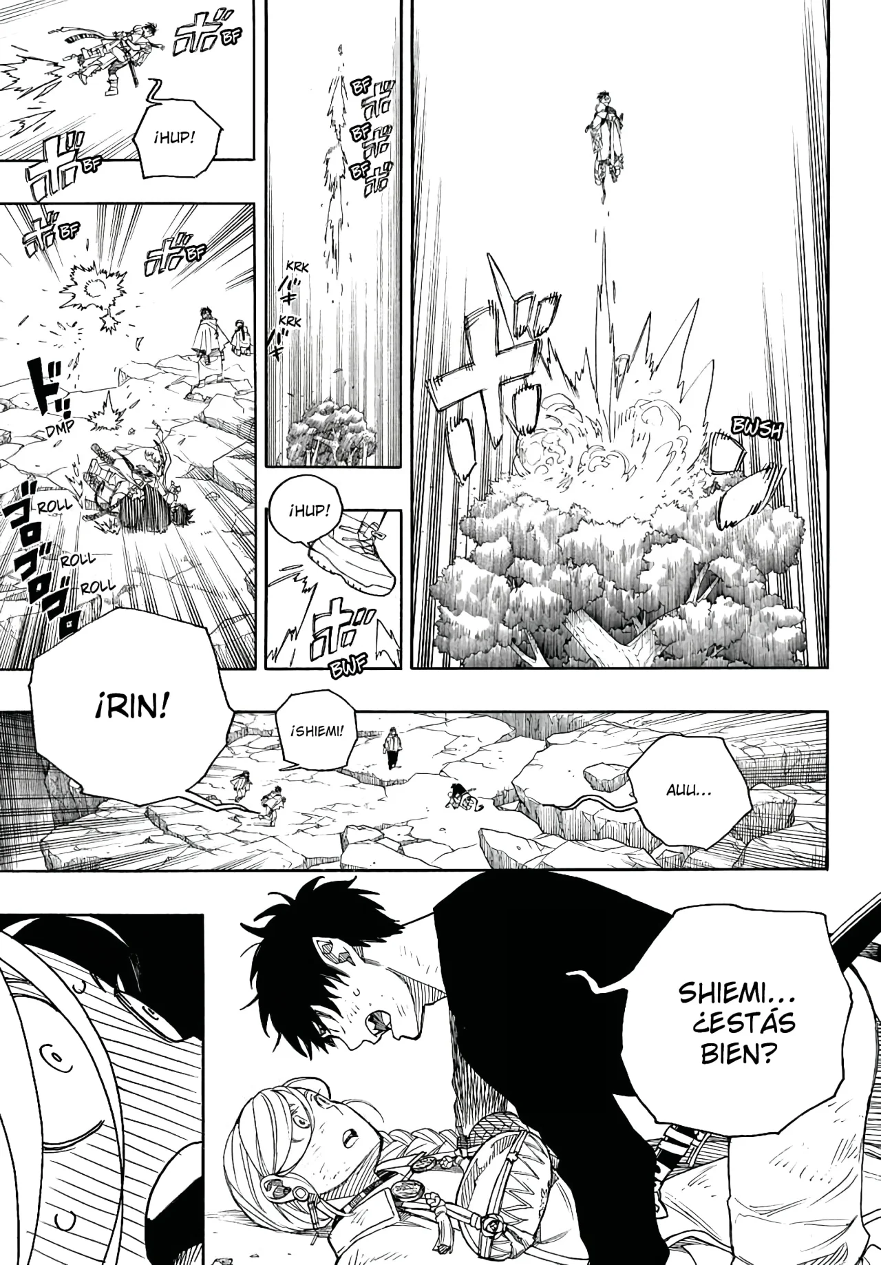 Ao no Exorcist capítulo 157, página 34