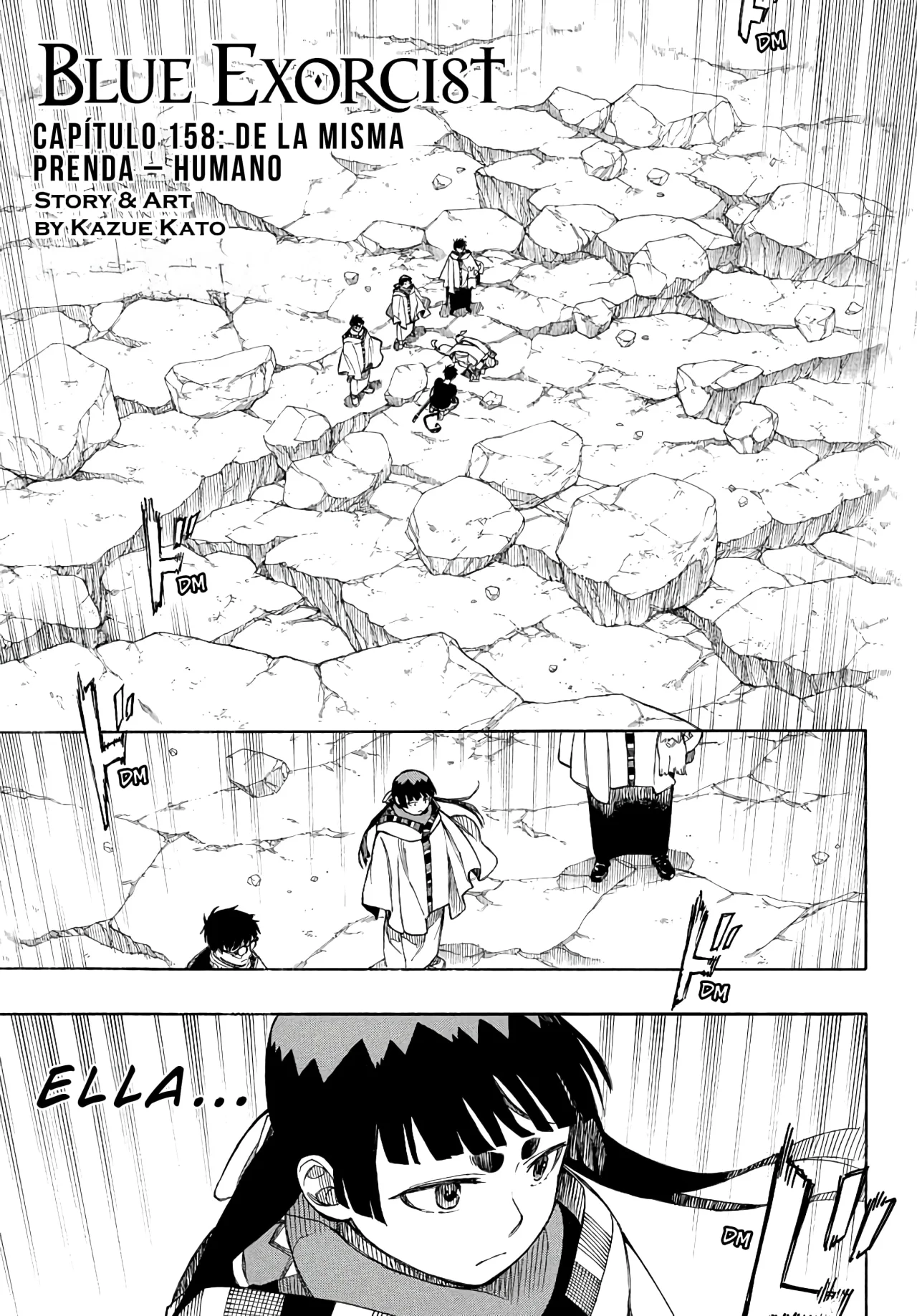 Ao no Exorcist capítulo 158, página 4