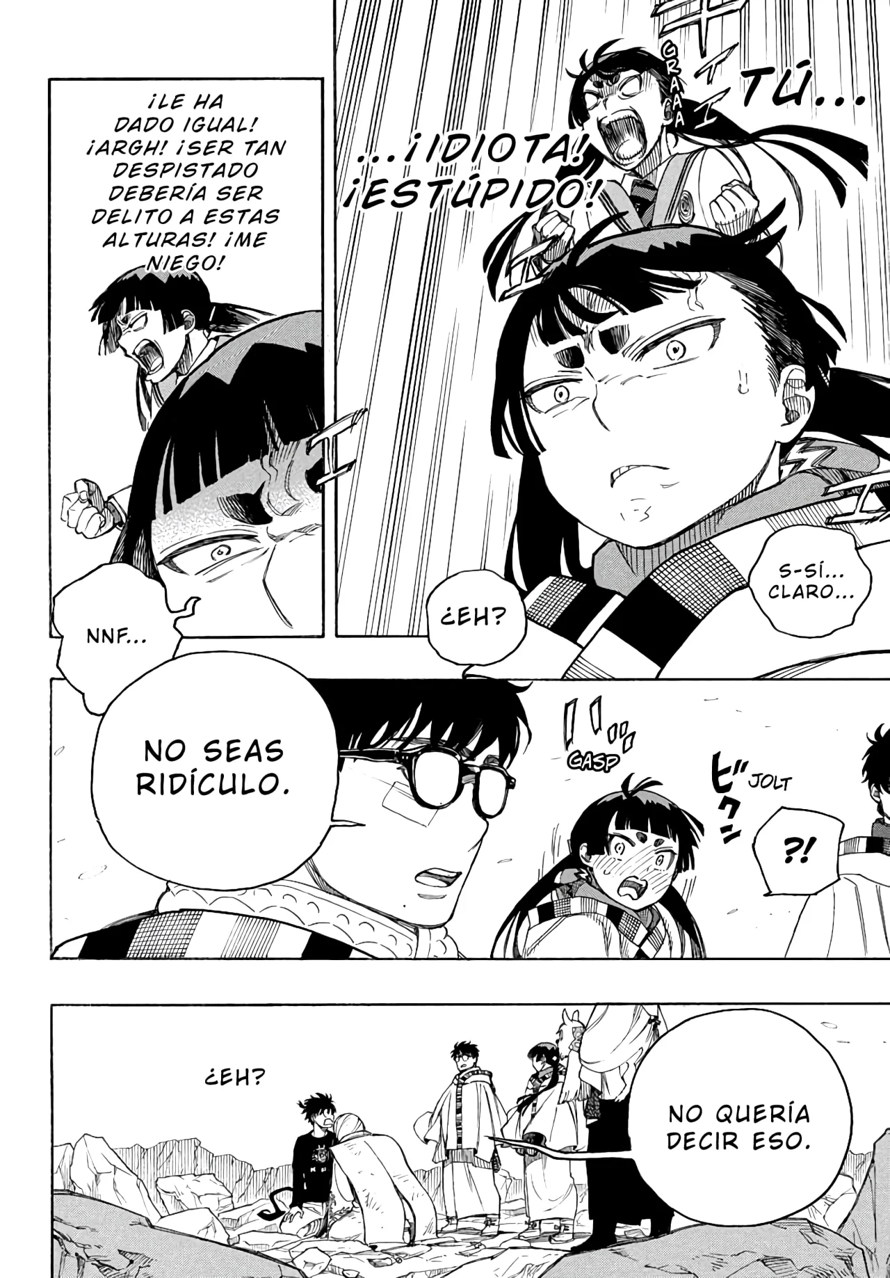 Ao no Exorcist capítulo 158, página 7