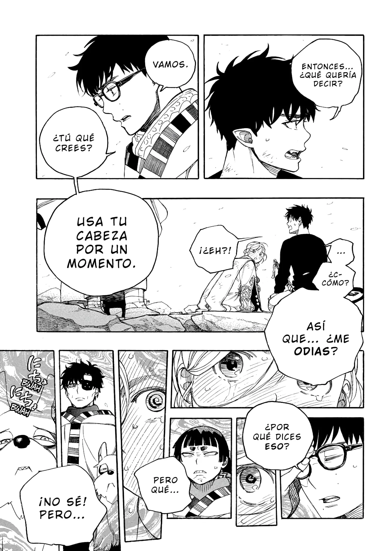 Ao no Exorcist capítulo 158, página 8