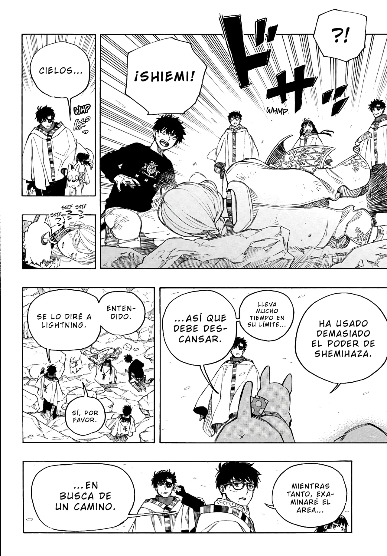 Ao no Exorcist capítulo 158, página 9