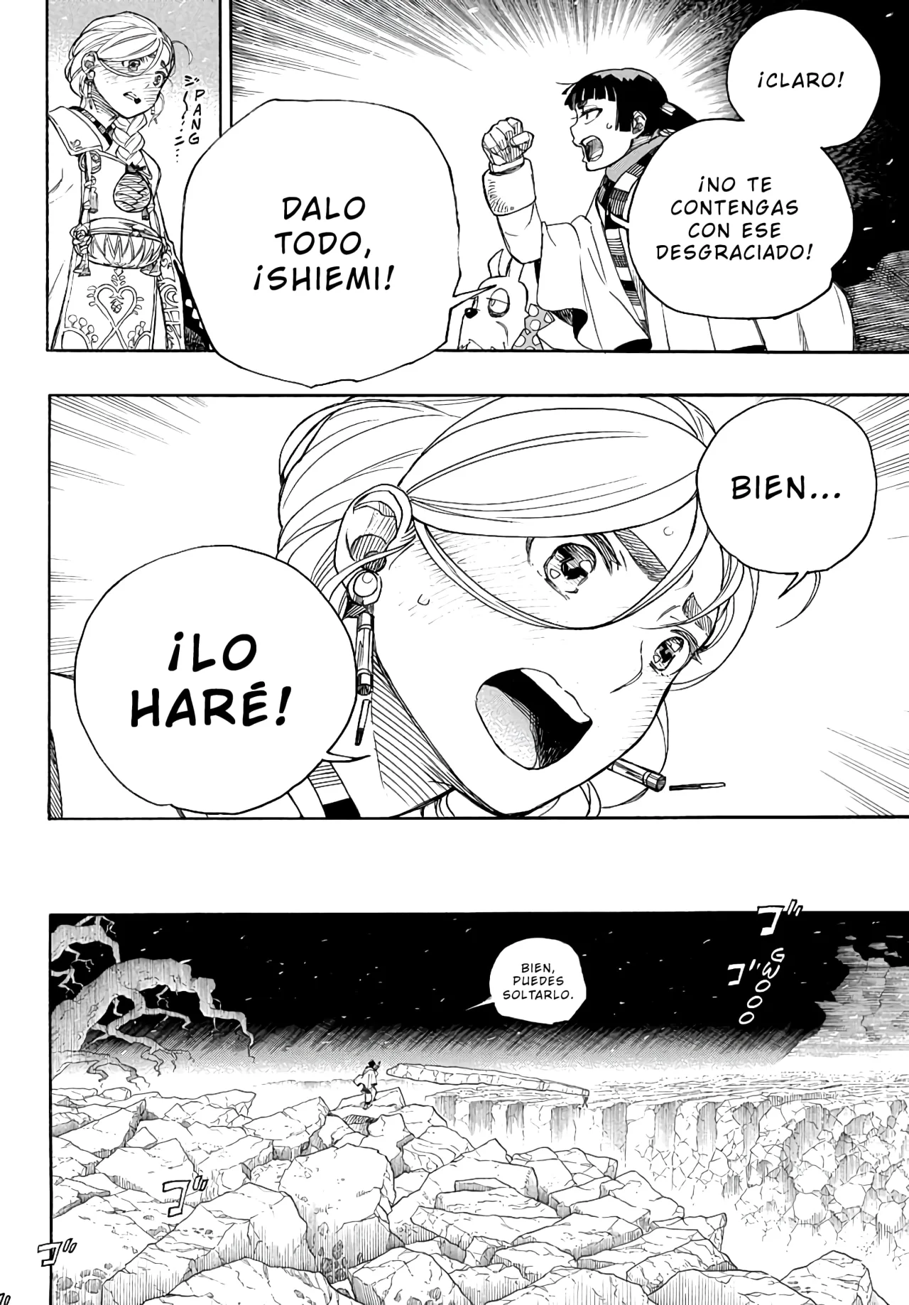 Ao no Exorcist capítulo 158, página 15